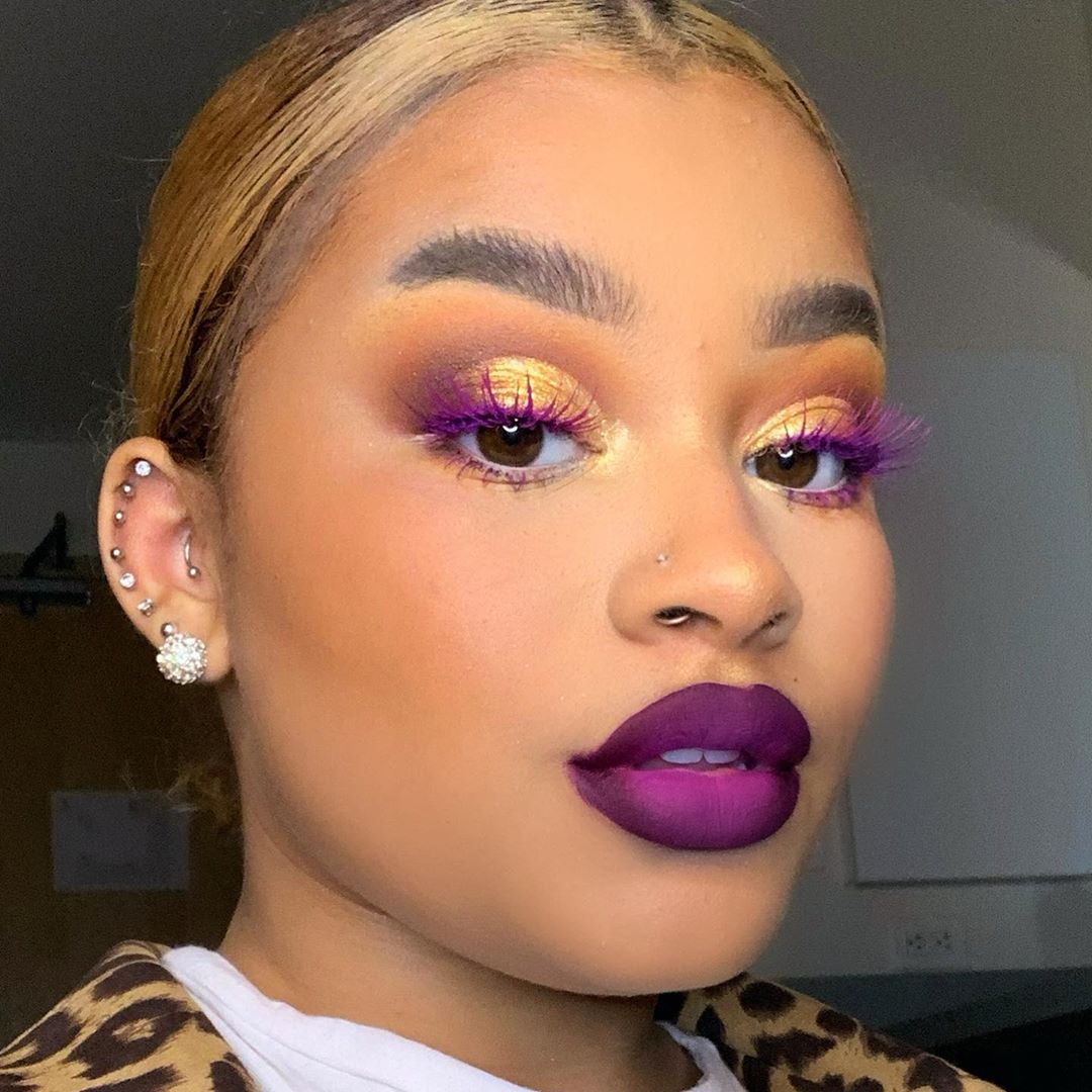 Lauren Brown Breaks Down How She Makes Her Colorful Lashes