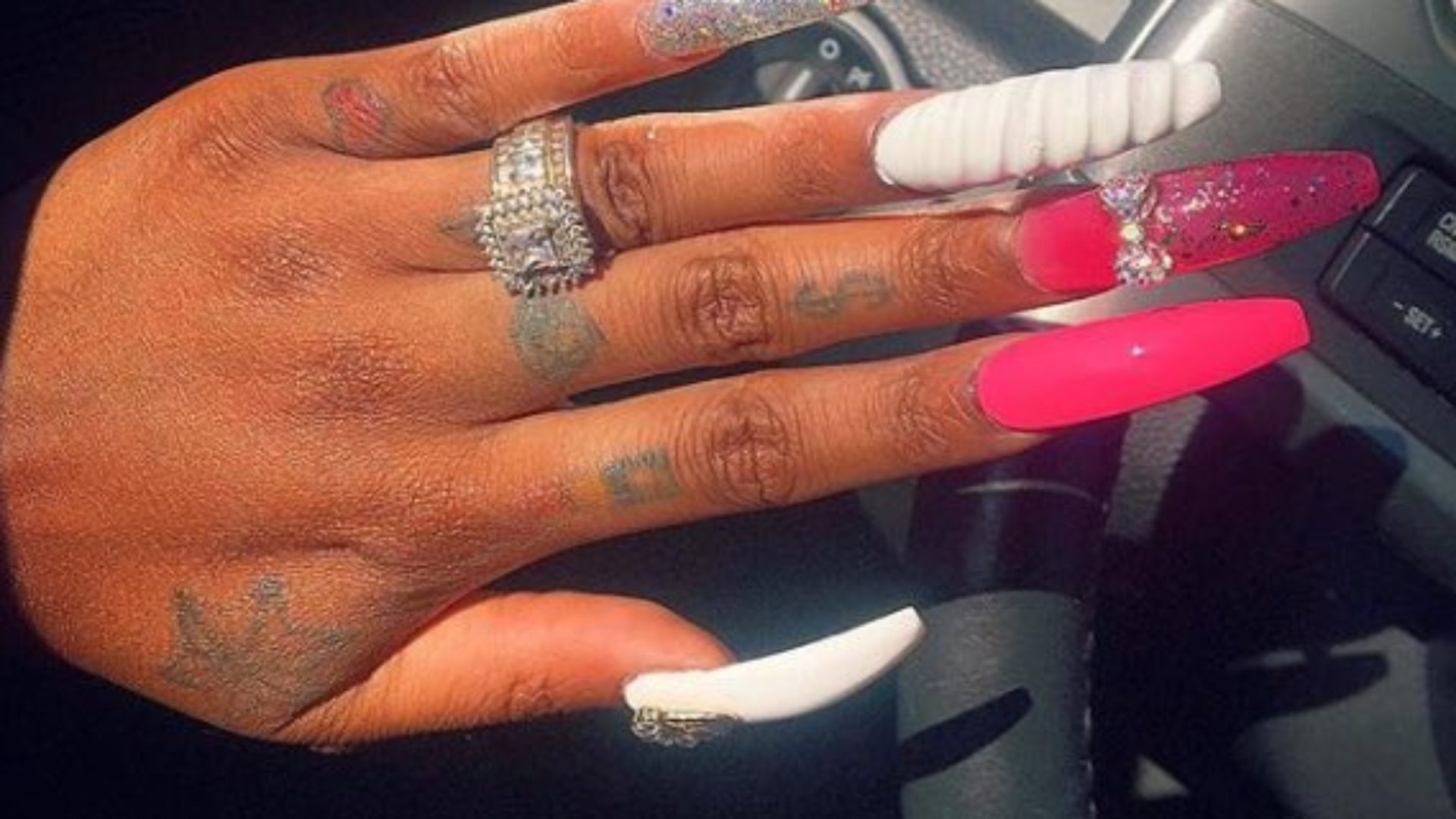 Rapper Big Puffy Is The Illest Nail And Jewelry Inspo