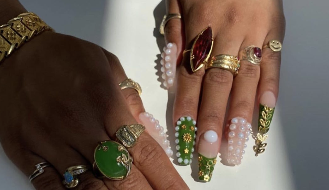 These Cocktail Rings Are Perfect For A ‘90s-Inspired Look
