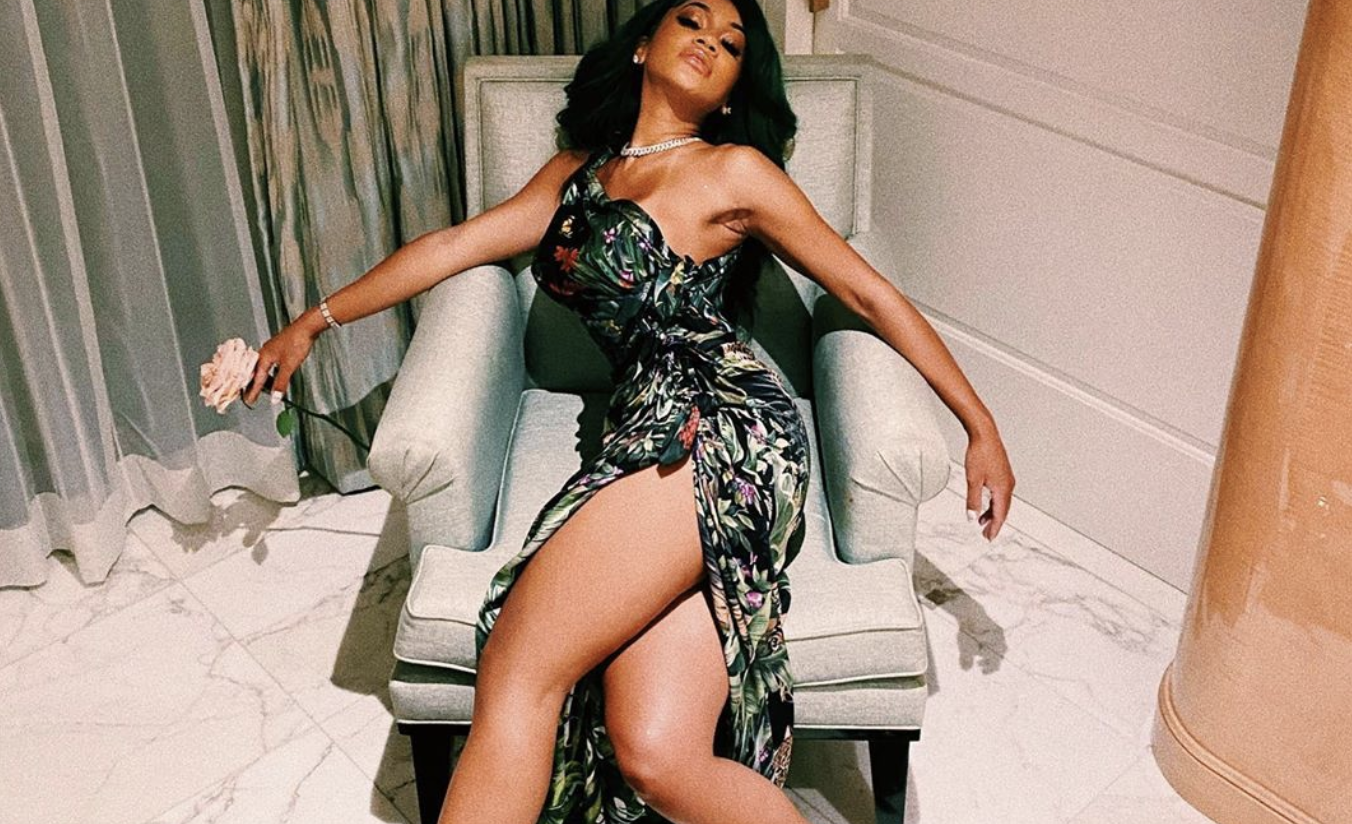 Saweetie Served A Tropical Dolce & Gabbana Look Over The Weekend