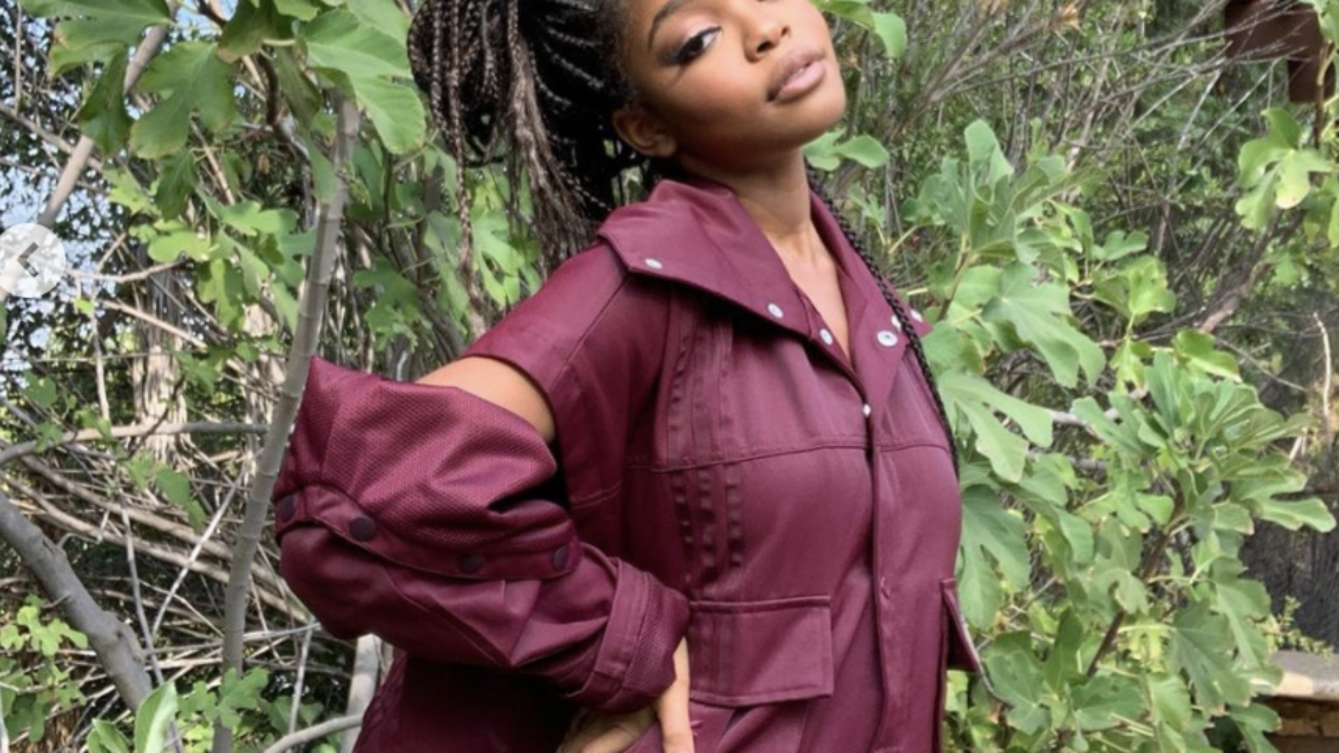 Marsai Martin Glows In An Ivy Park Ensemble