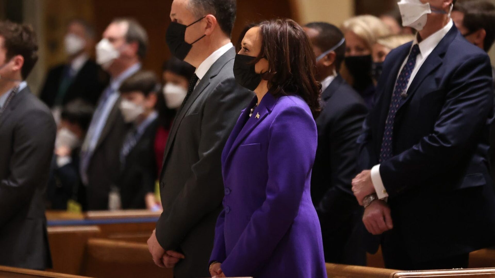 Kamala Harris Wears Black Designers On Inauguration Day