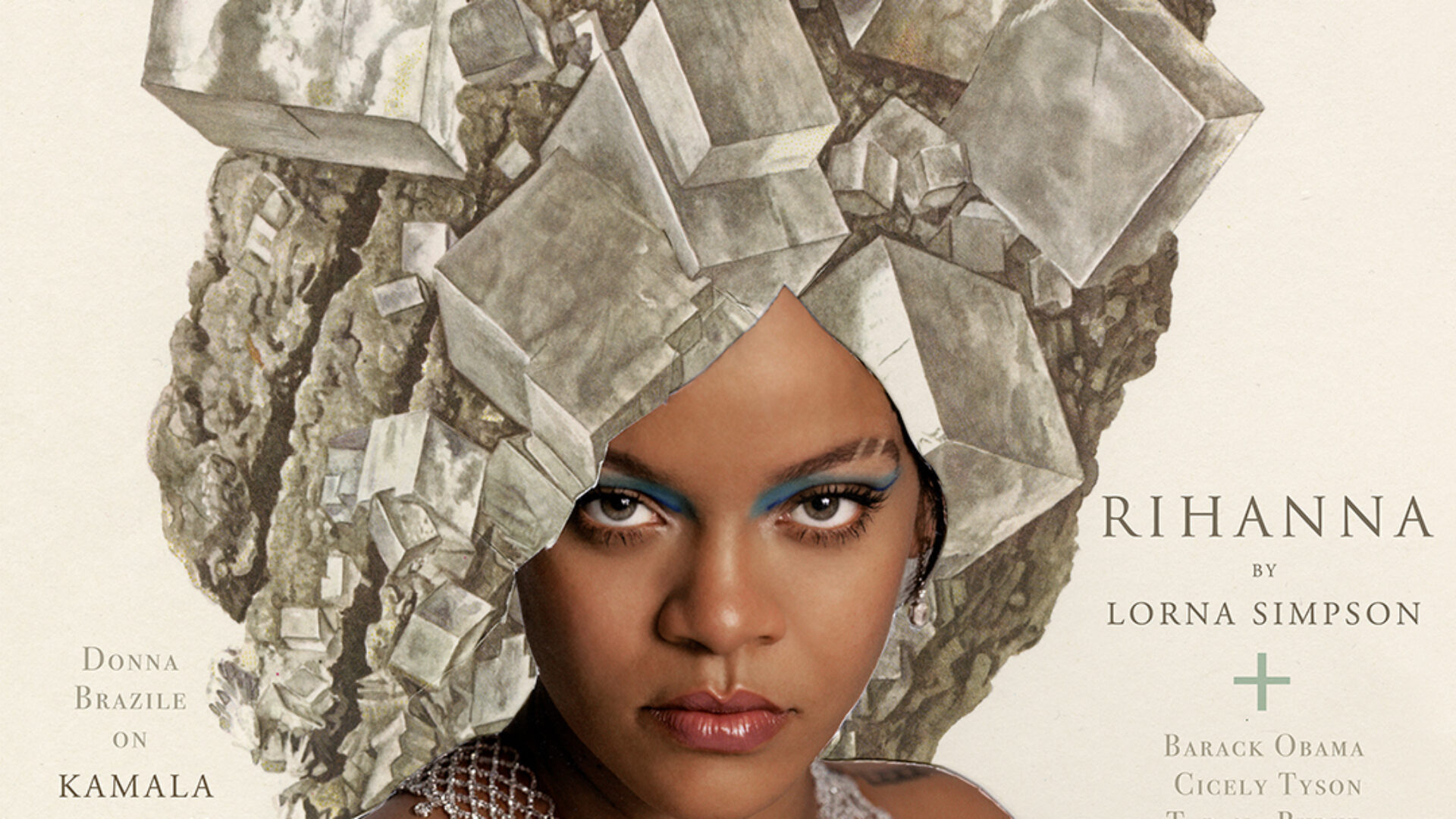 Rihanna And Lorna Simpson Collaborated For January + February 2021 Issue Of ESSENCE