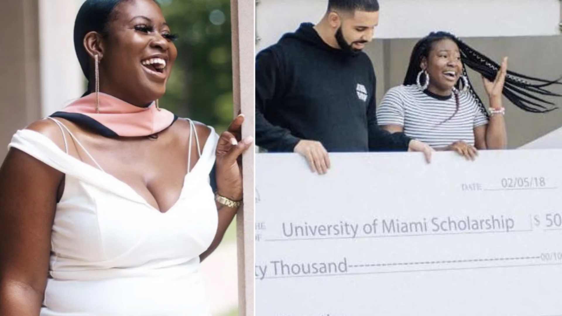 Destiny James Got A $50k Scholarship From Drake, Now She’s Graduating With Her Master’s. This Is What She’s Doing Next.