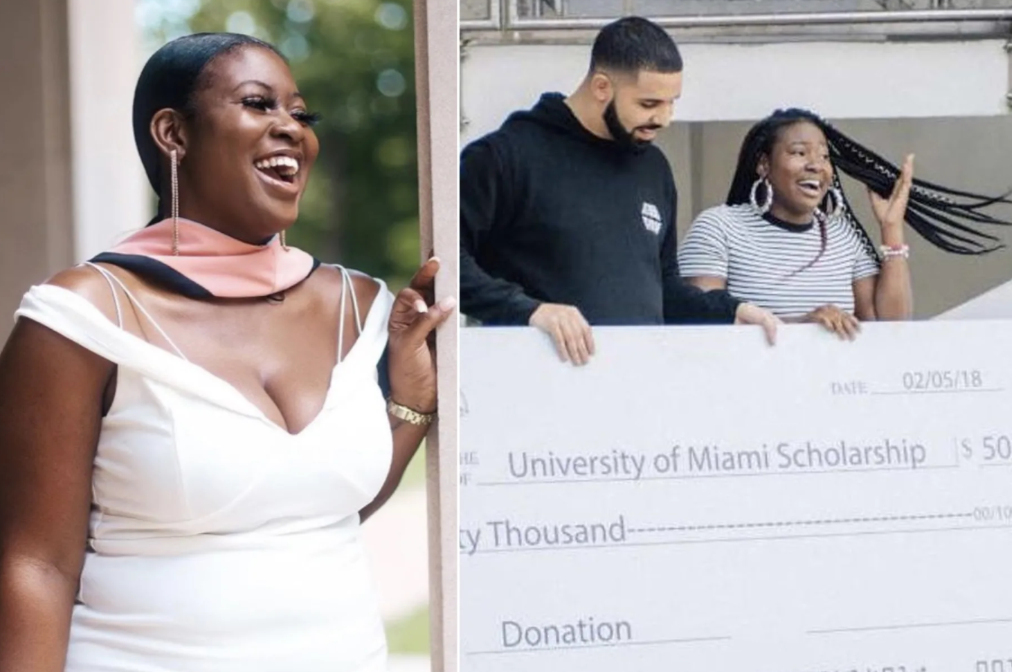 Destiny James Got A $50k Scholarship From Drake, Now She’s Graduating With Her Master’s. This Is What She’s Doing Next.