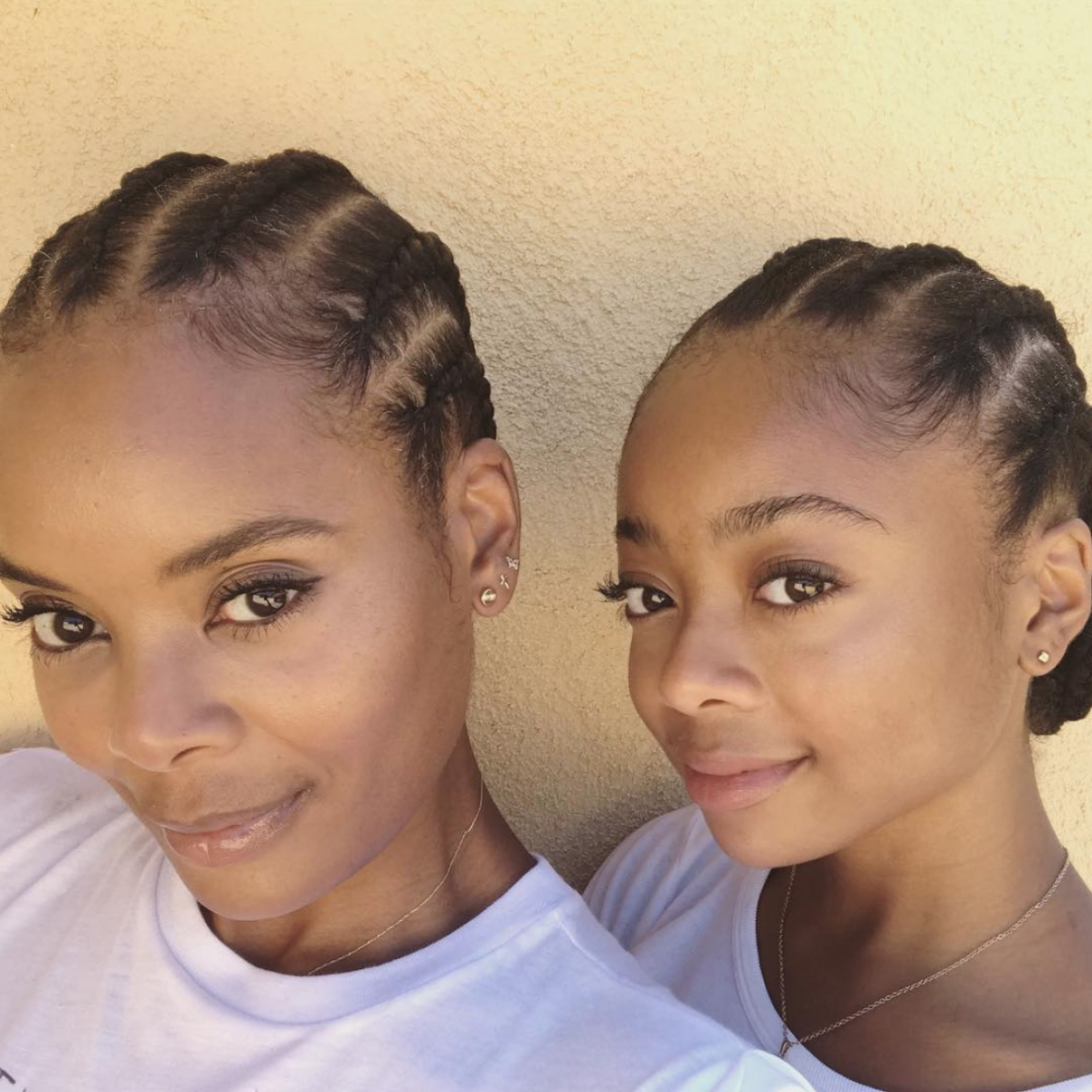 Mother and Daughter Are Like Twins