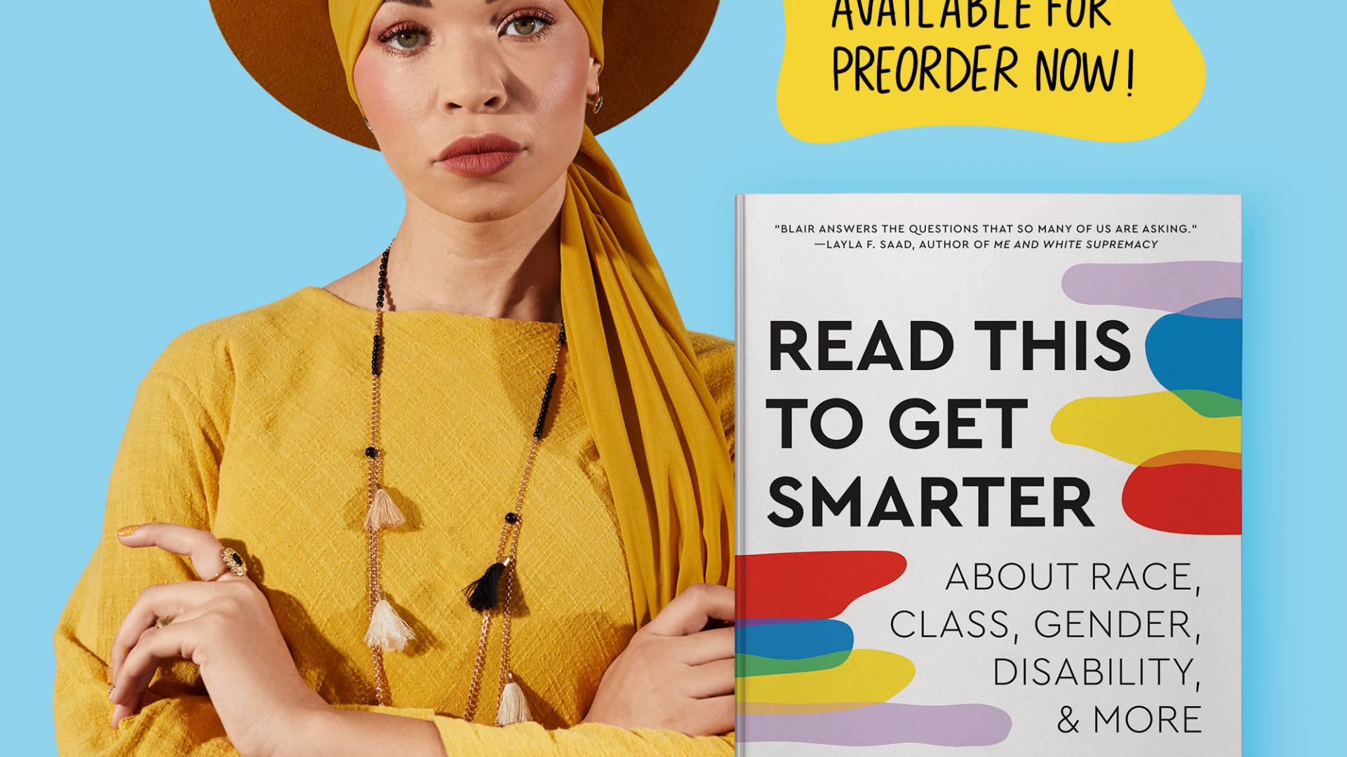 EXCLUSIVE: Blair Imani Reveals Cover Art For Her New Book, ‘Read This To Get Smarter’