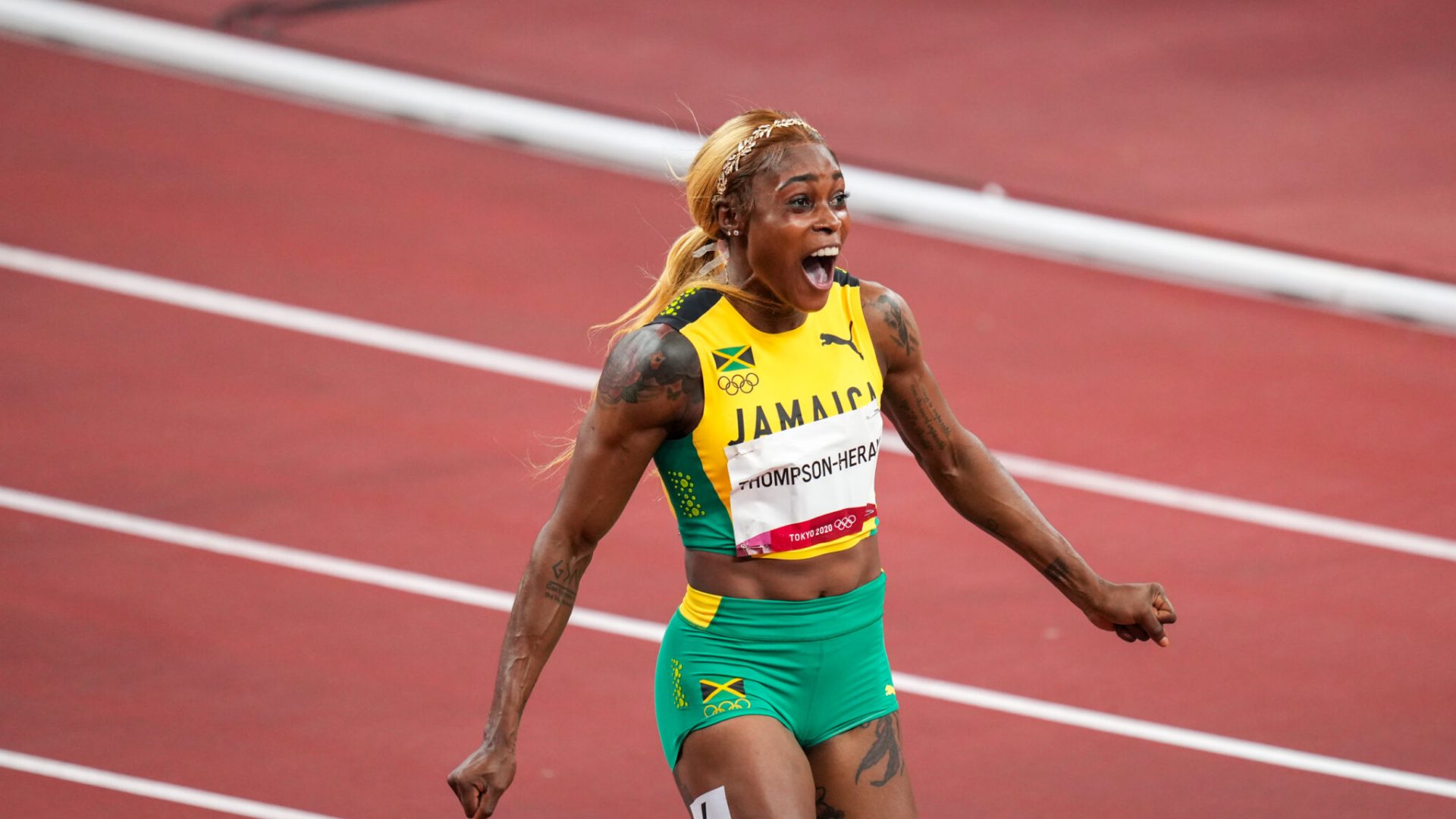 Jamaican Sprinter Elaine Thompson-Herah Set A New Olympic Record