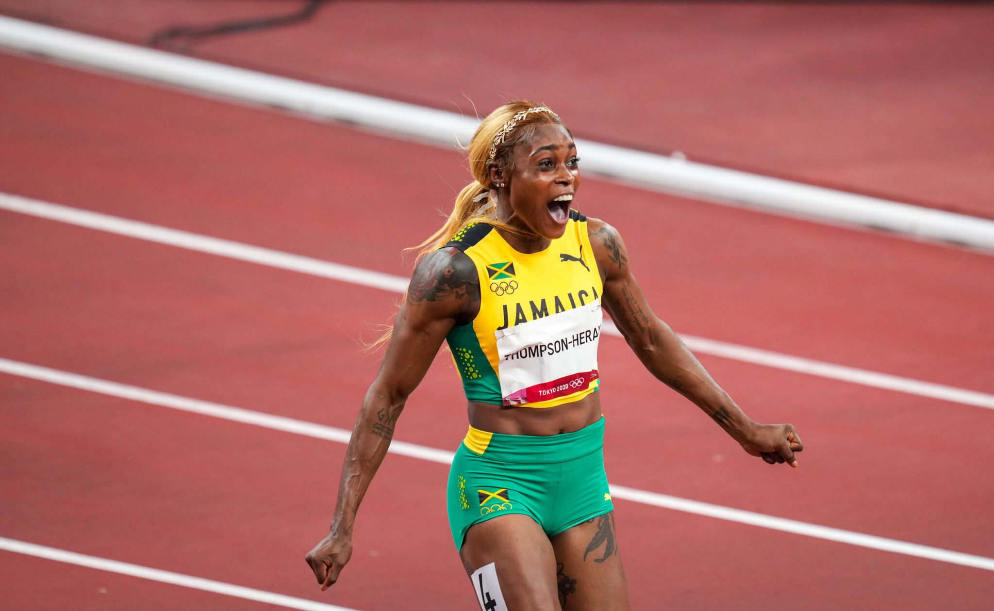 Jamaican Sprinter Elaine Thompson-Herah Set A New Olympic Record