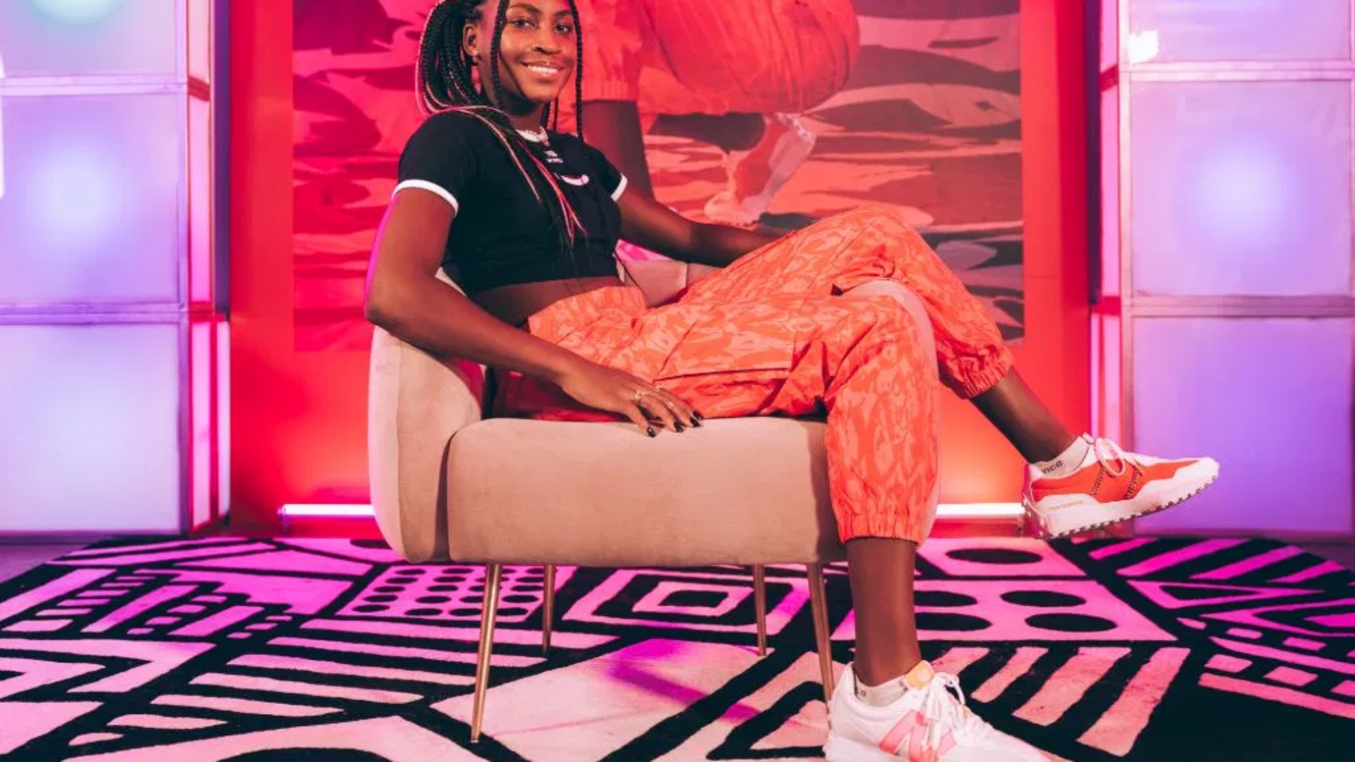 Coco Gauff Teases the Aimé Leon Dore x New Balance T500 - Sneaker Freaker