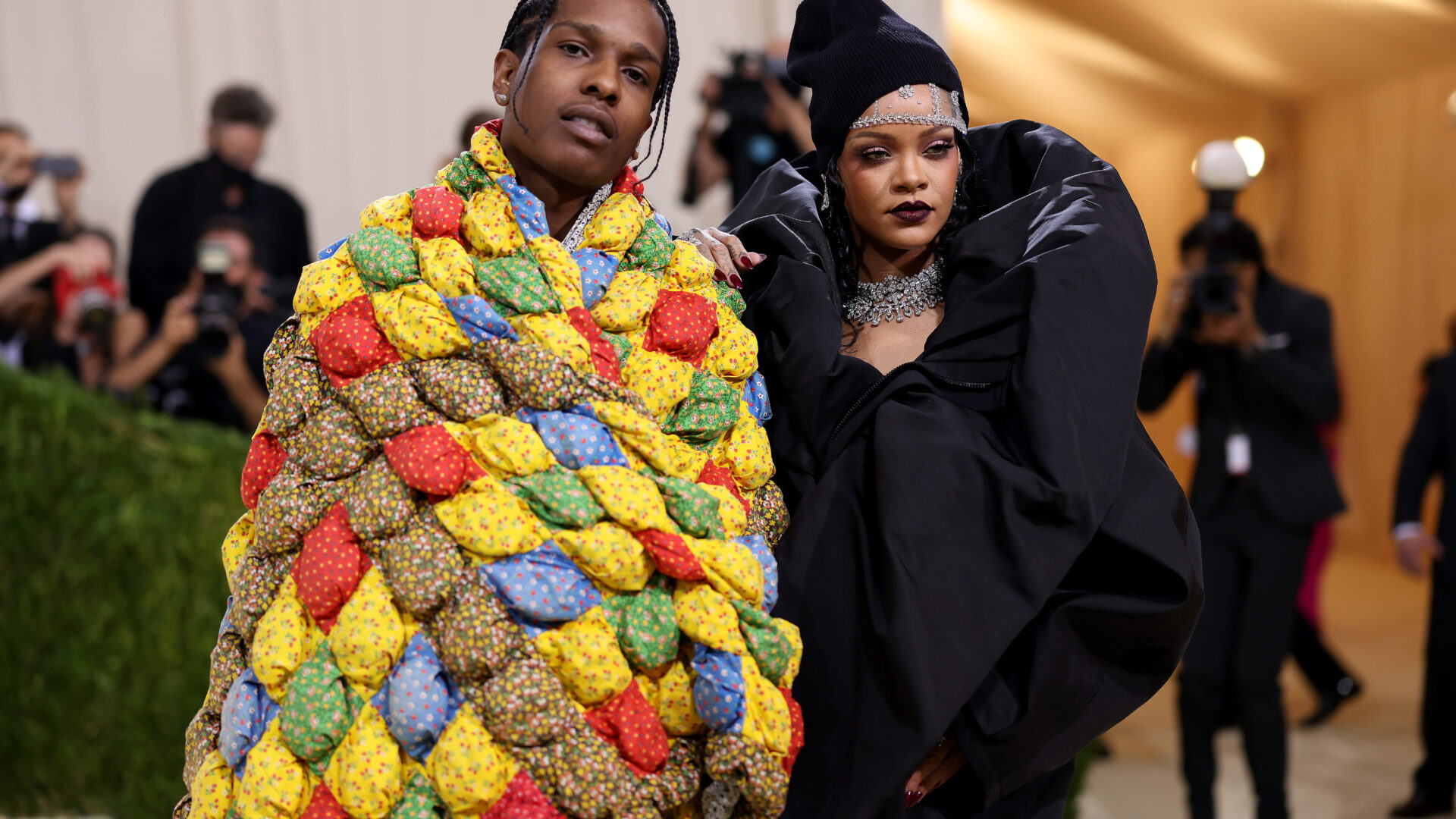 Rihanna Attends The MET Gala In Balenciaga