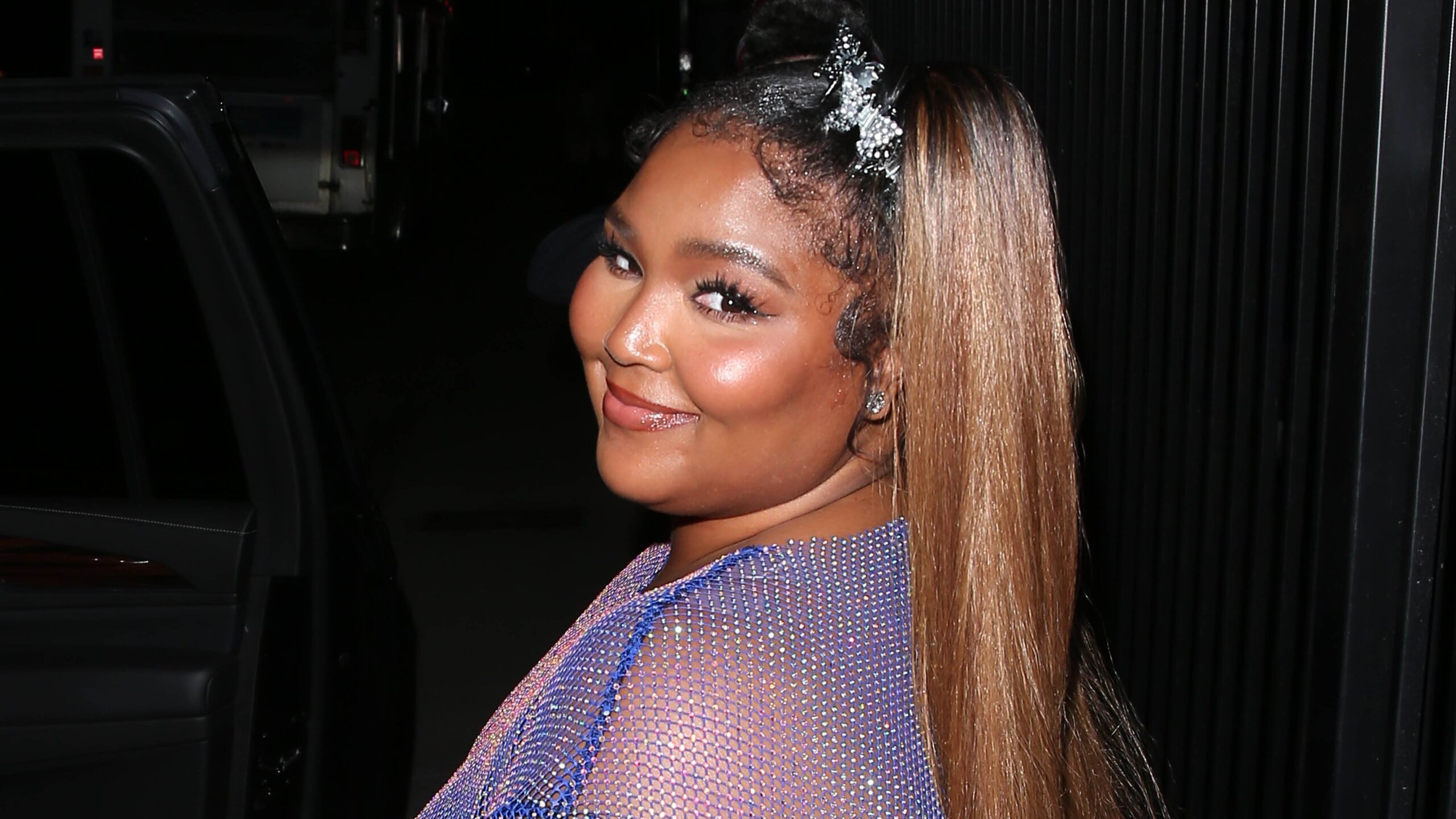 Lizzo’s Sparkly, See-Through Dress Was The Star Of Cardi B’s Birthday Party