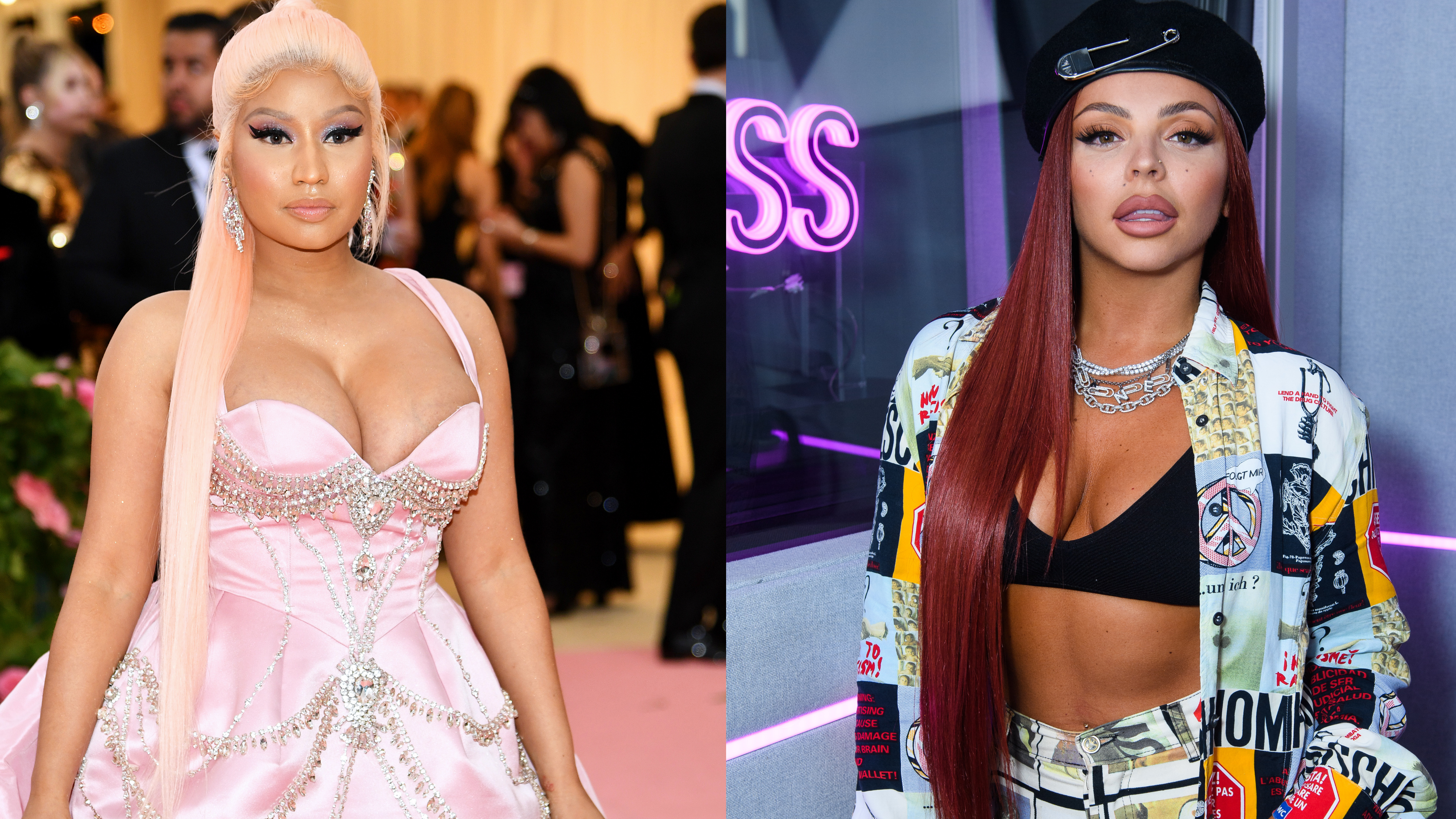 Nicki Minaj Defends Jesy Nelson Over Blackfishing Controversy:  ‘That Means The Black Girls Can’t Wear A Long Blonde Weave,’