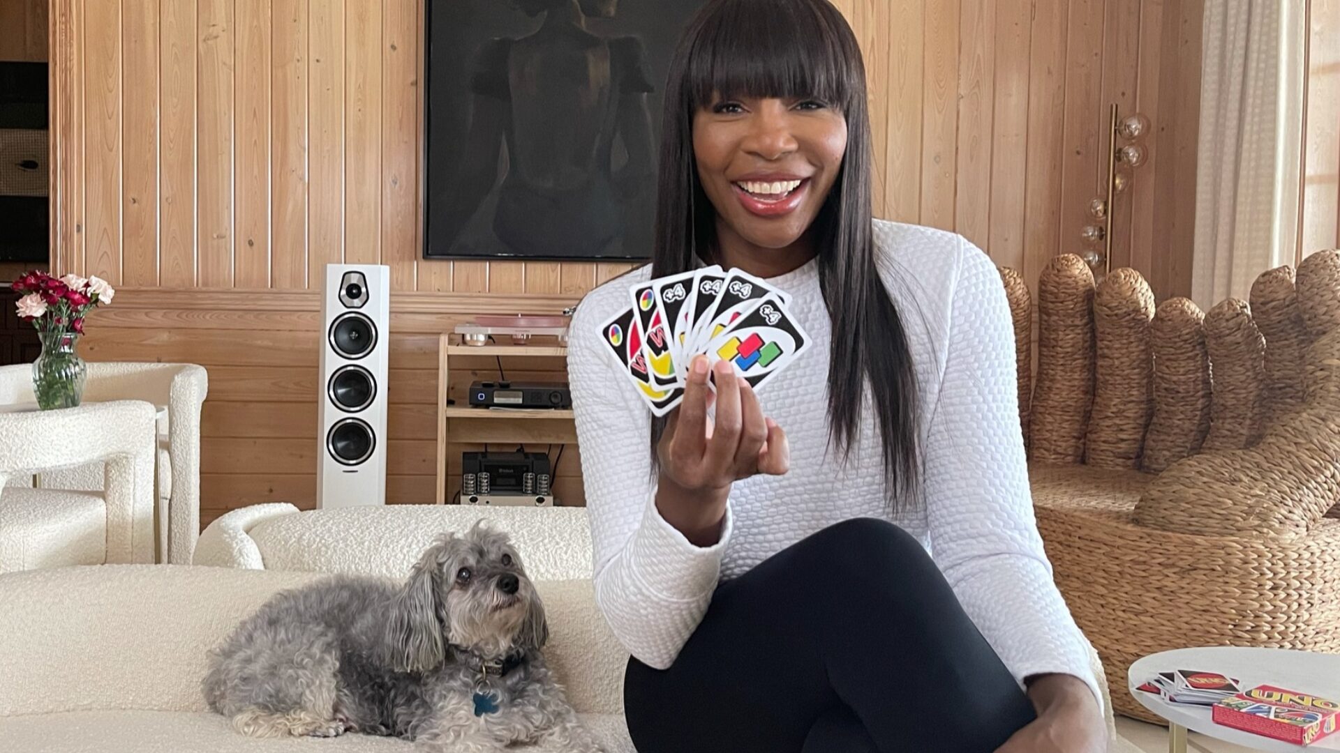 Venus Williams Shares Her Secret To Winning A Round Of UNO