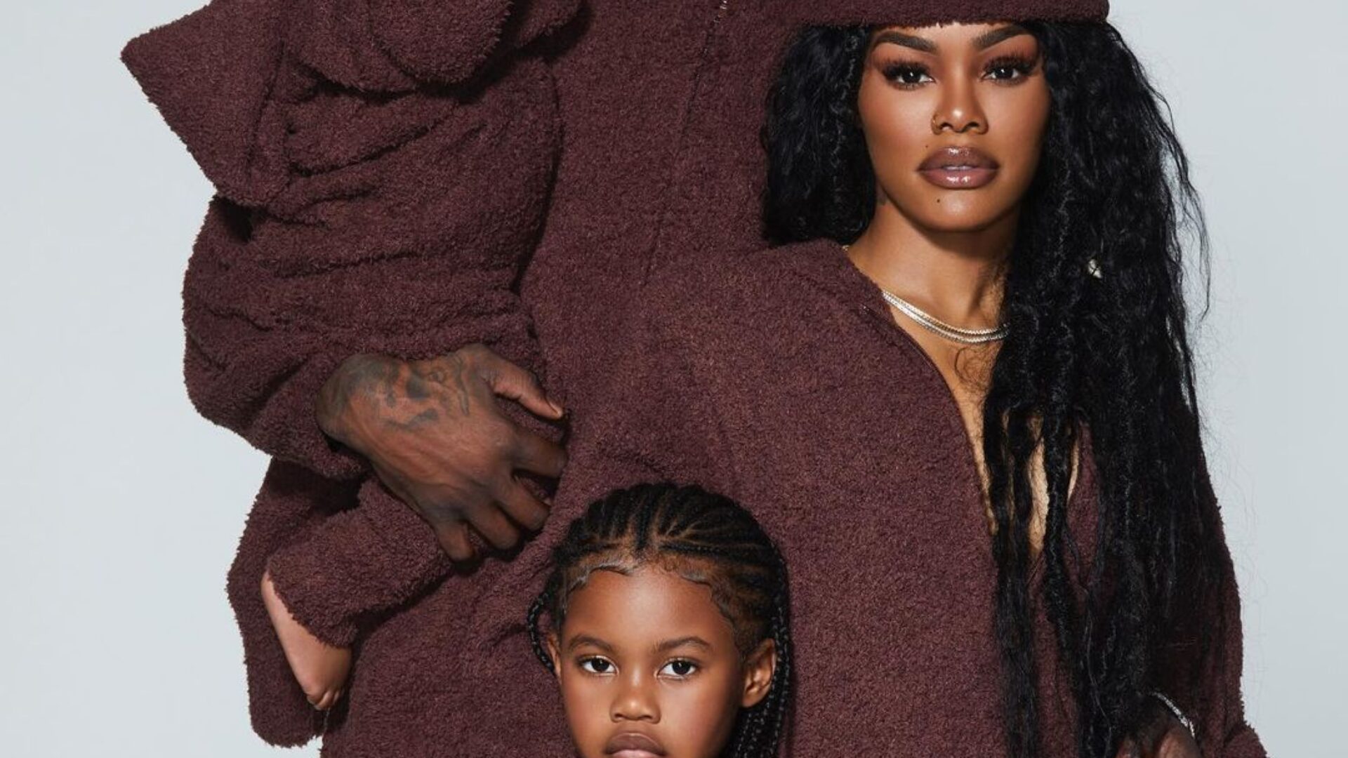 Teyana Taylor, Iman Shumpert And Their Daughters Star In Latest SKIMS Campaign