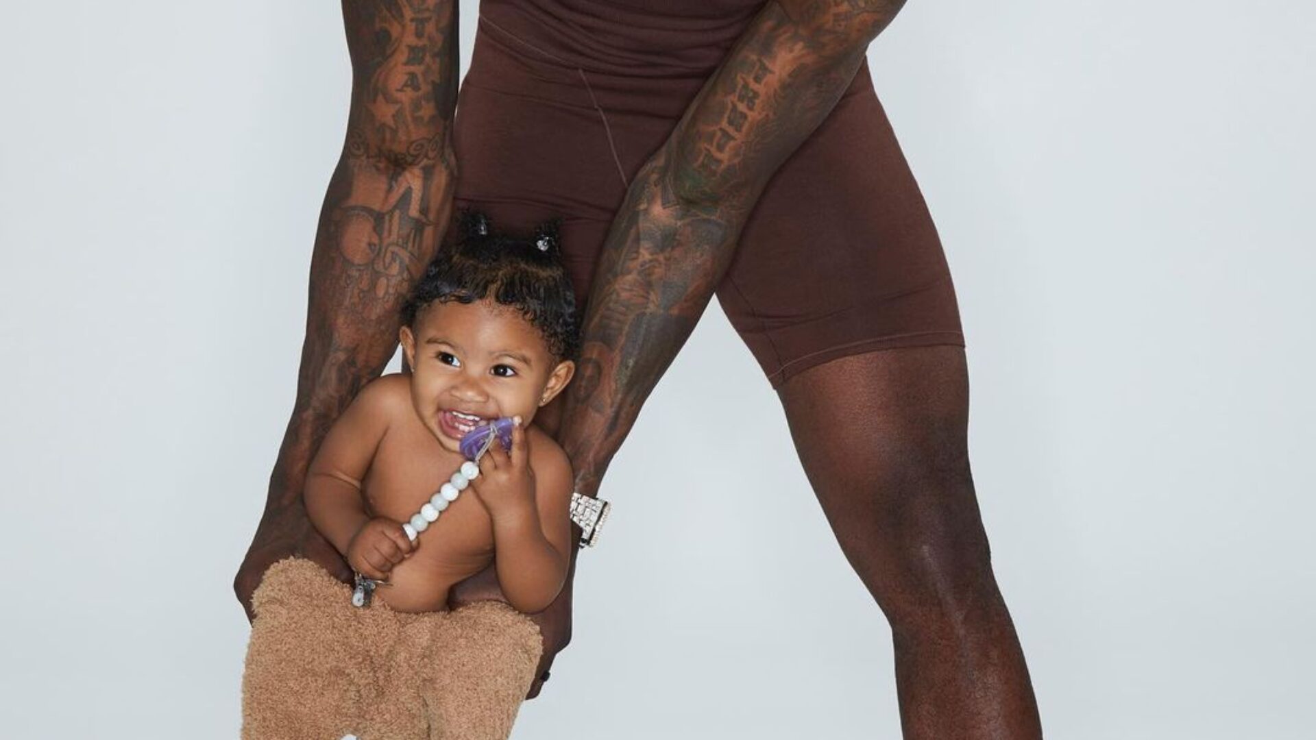 Teyana Taylor, Iman Shumpert And Their Daughters Star In Latest SKIMS Campaign