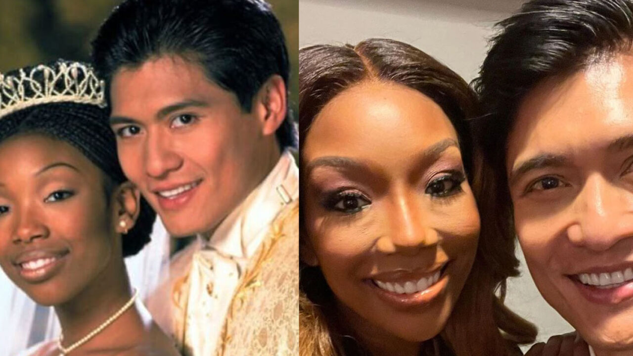 Watch Brandy Reunite With Her 'Cinderella' Costar For The First Time In