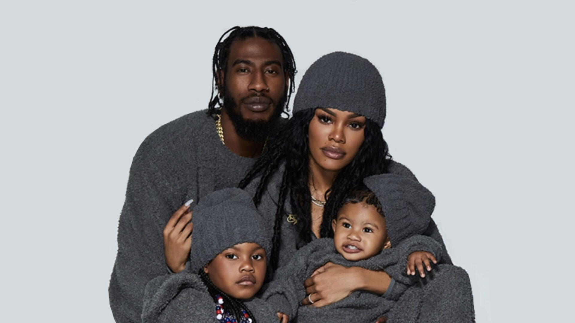 Teyana Taylor And Her Family Star In The Latest SKIMS Campaign