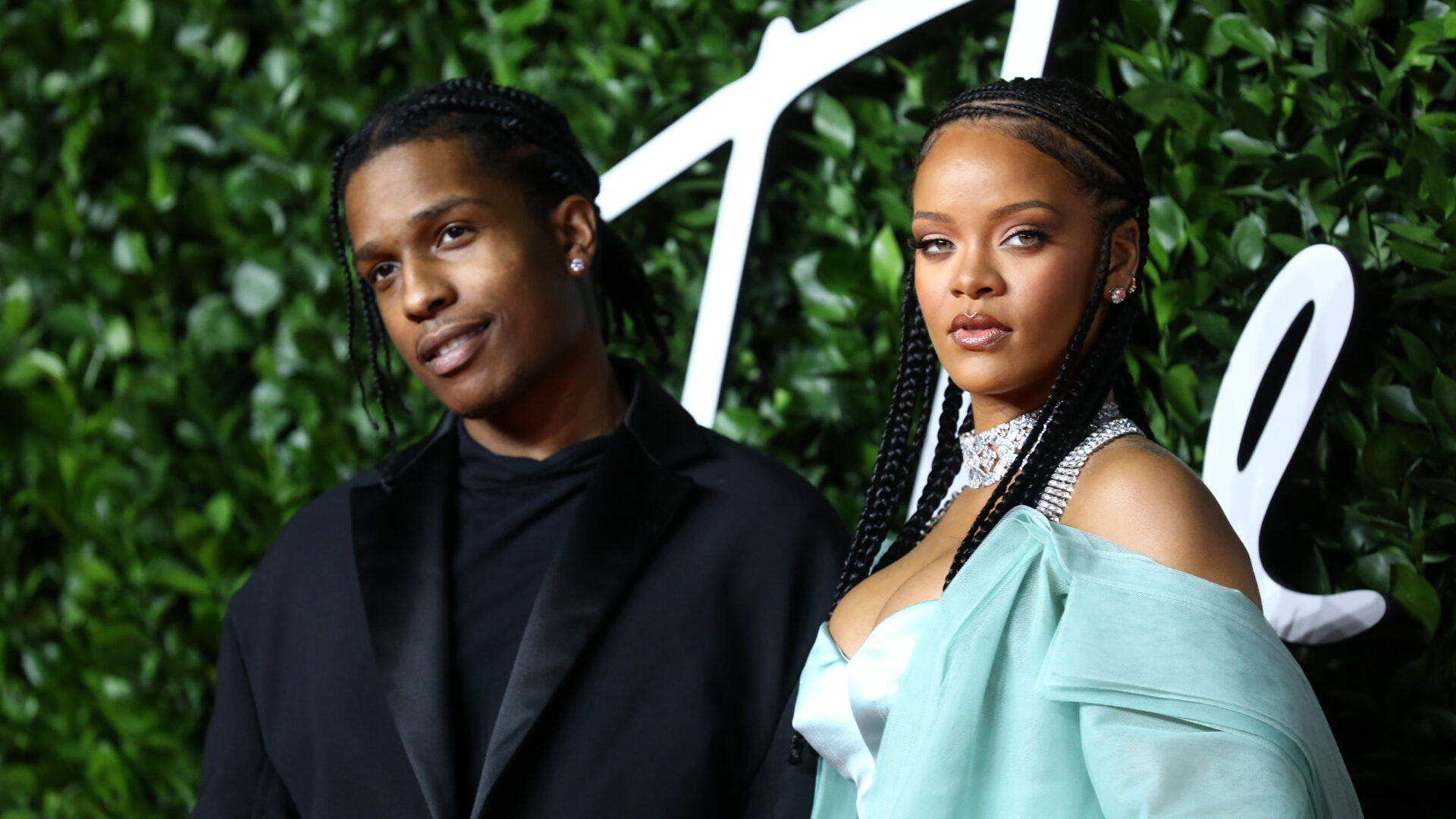 Rihanna and ASAP Rocky Attend Fenty Beauty Event with Rih in