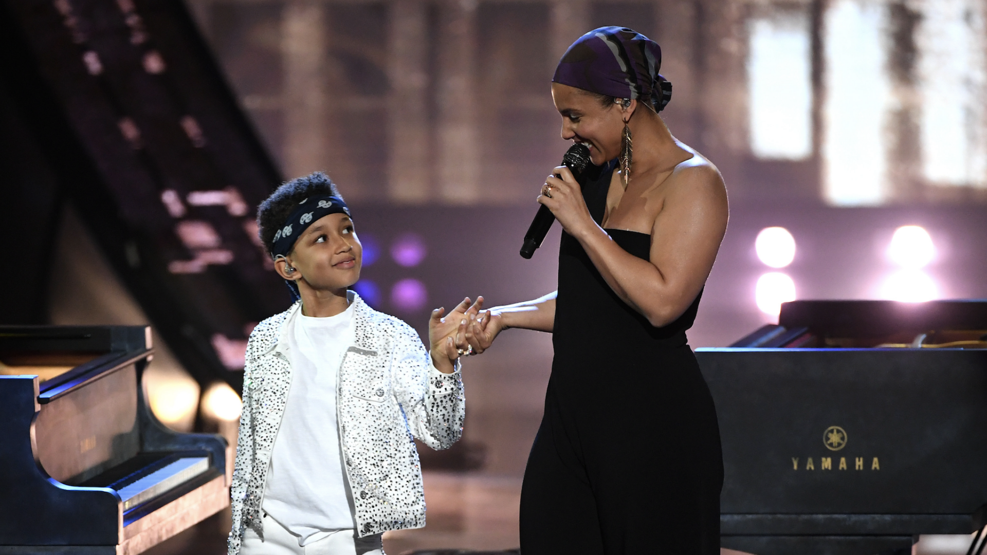 Alicia Keys And Swizz Beatz’s Son, Egypt, Is A Piano Prodigy