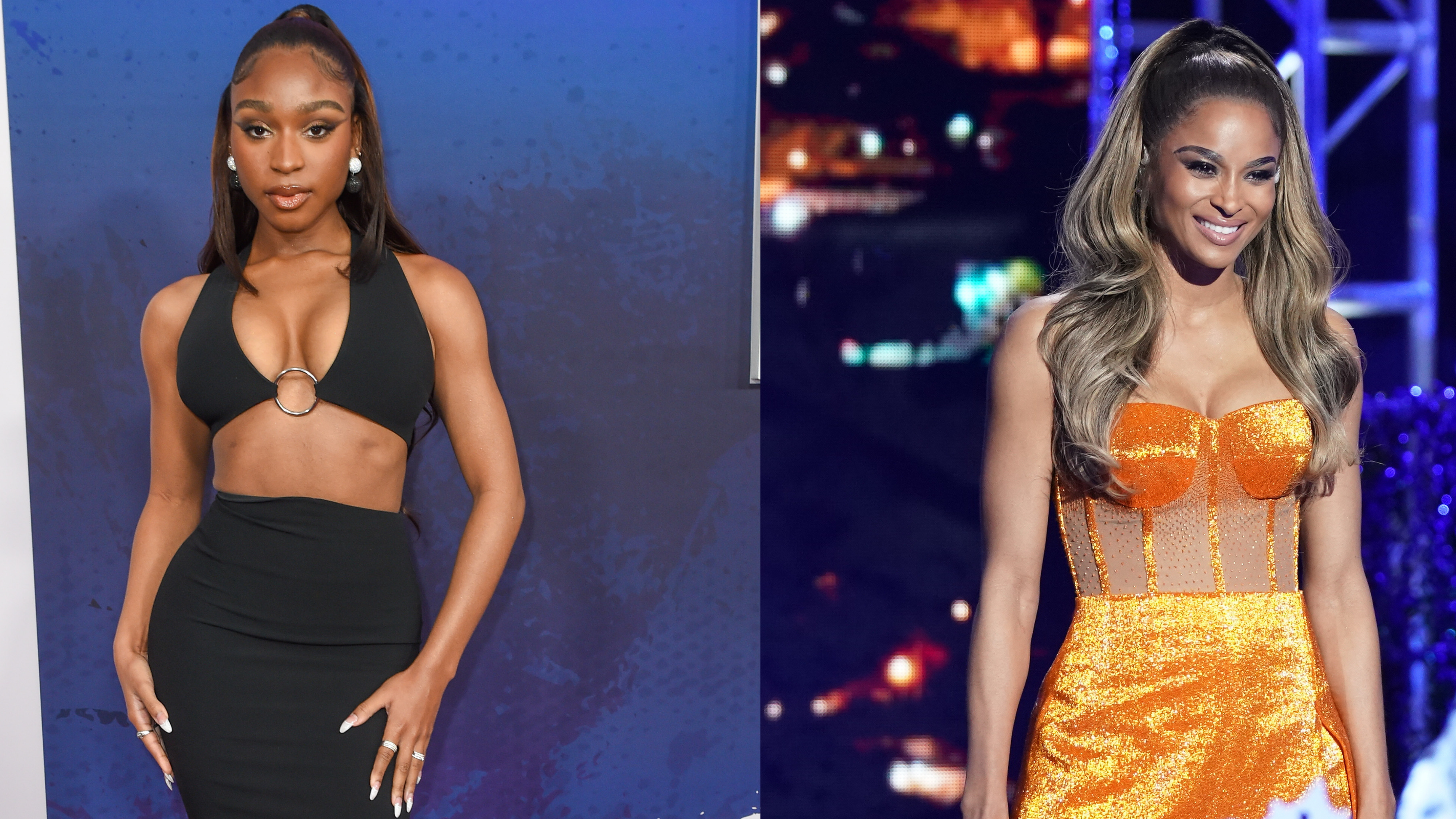 Watch Normani Give Her Longtime Idol, Ciara, Her Flowers During A Heartwarming Interview