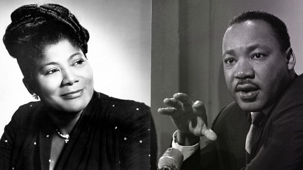 Honoring Mahalia Jackson, The Gospel Singer Who Led Martin Luther King ...