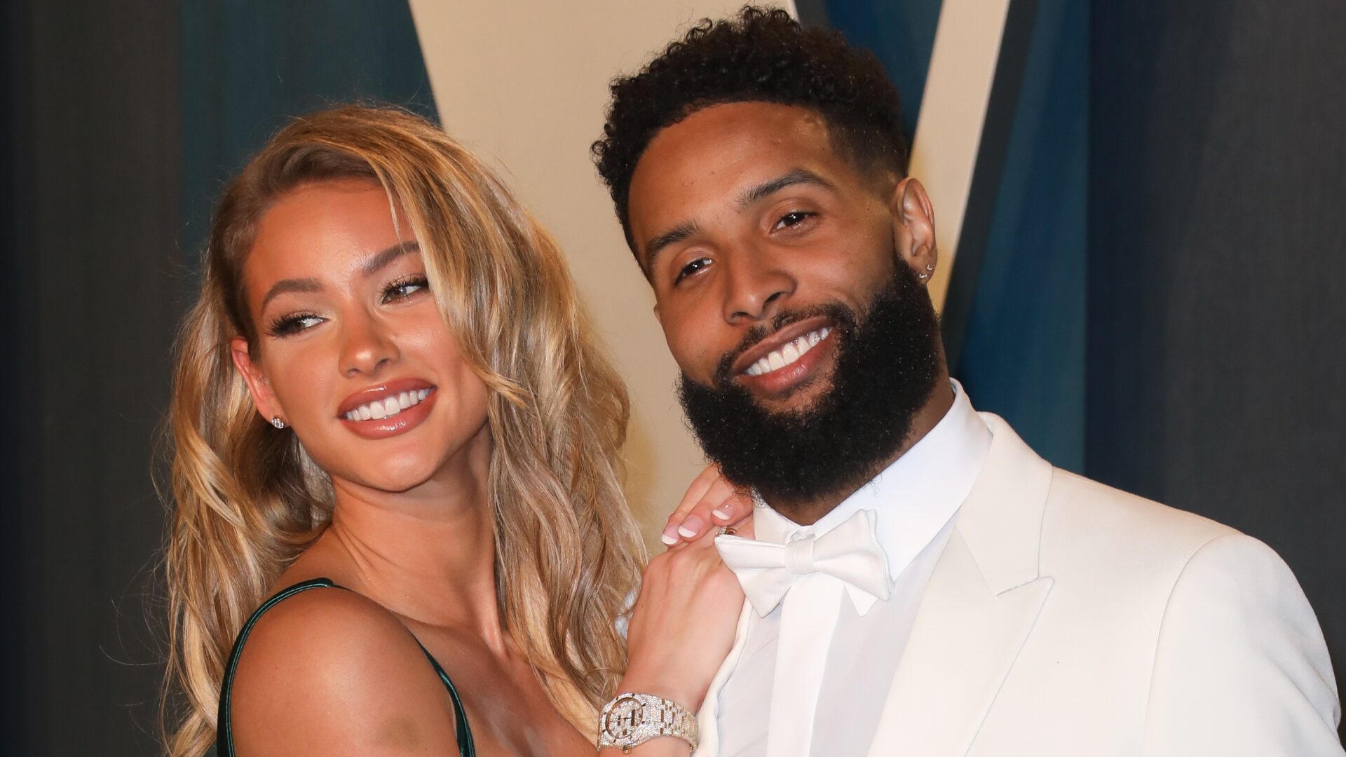 Odell Beckham Jr., girlfriend Lauren Wood welcome first child