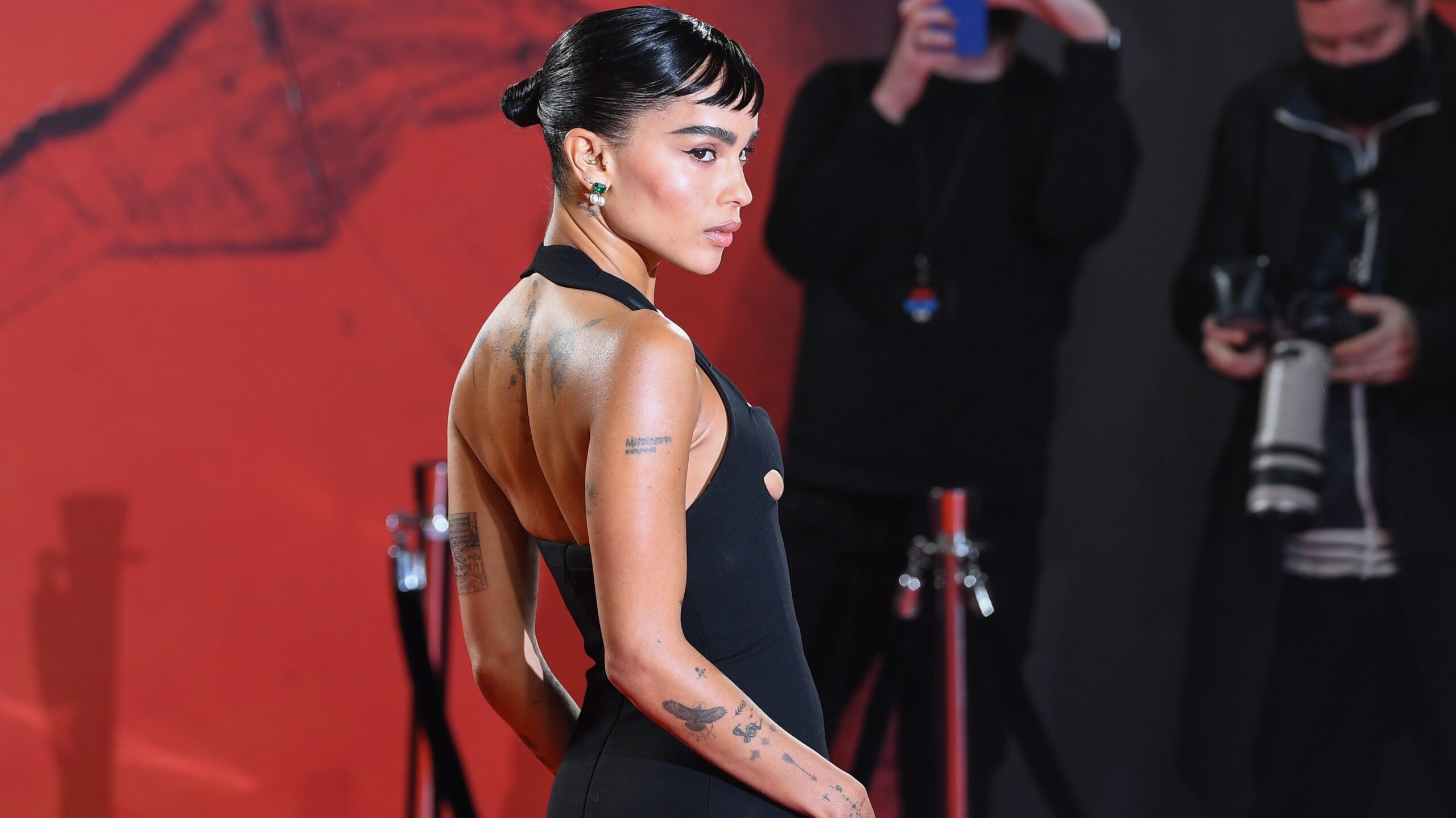 Zoe Kravitz Debuts Catwoman-Inspired Outfits During ‘The Batman’ Press Tour
