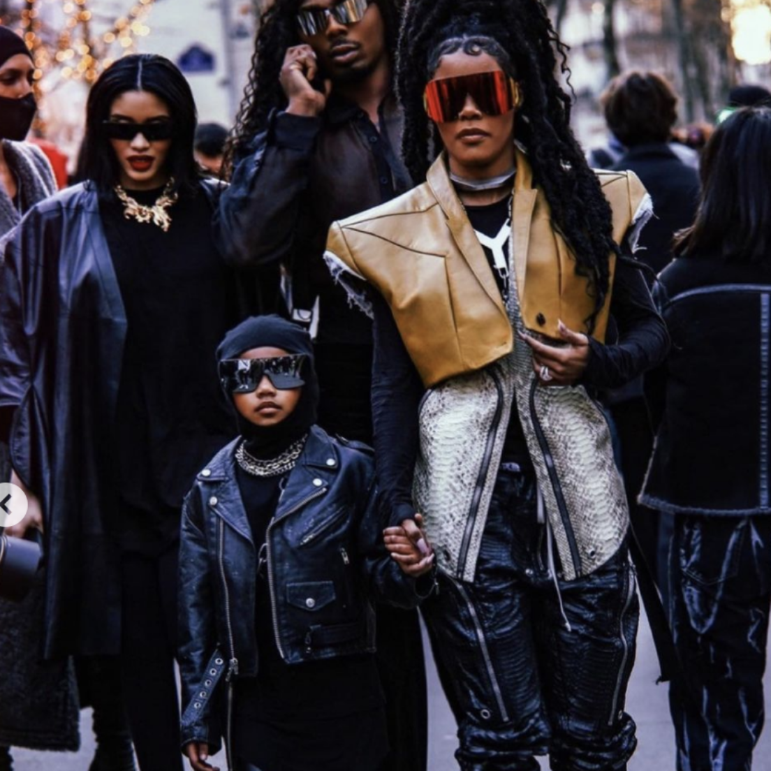 Get The Look: Teyana Taylor's Instagram Coach Shearling And