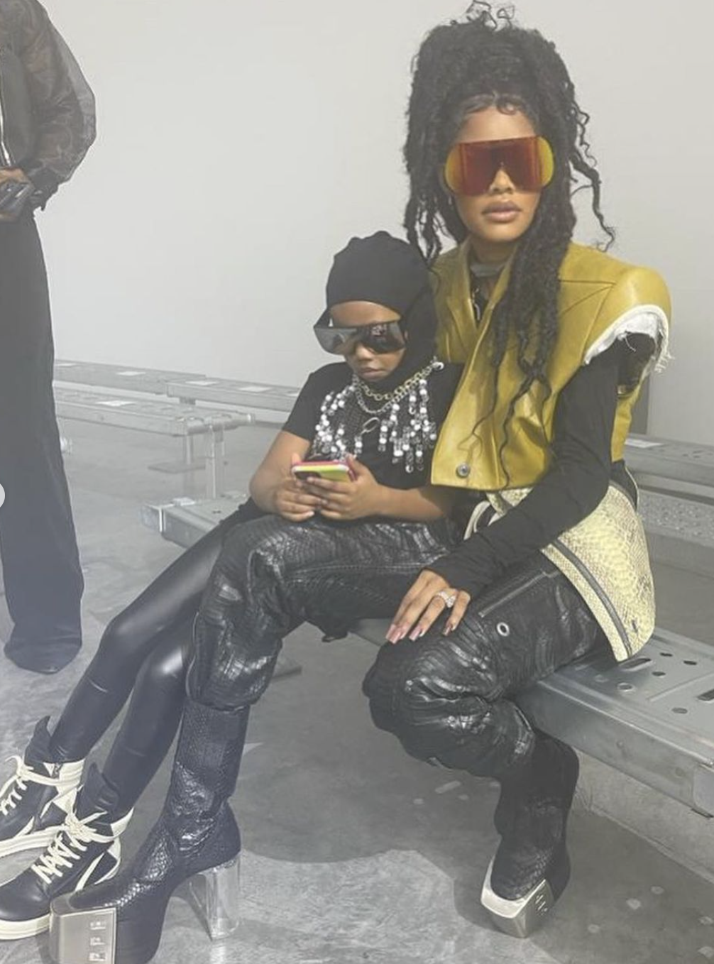 Teyana Taylor And Junie Hit Paris For Mommy-Daughter Time
