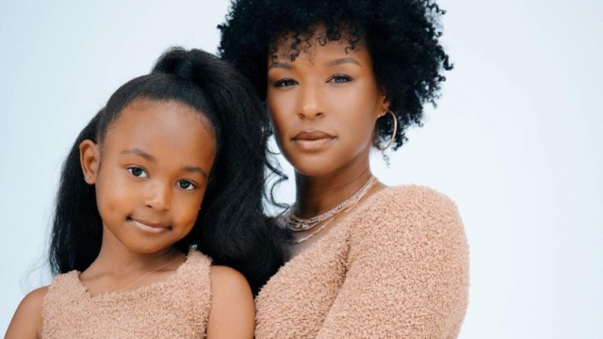 Savannah James Shows Daughter Zhuri James’ Hair Routine