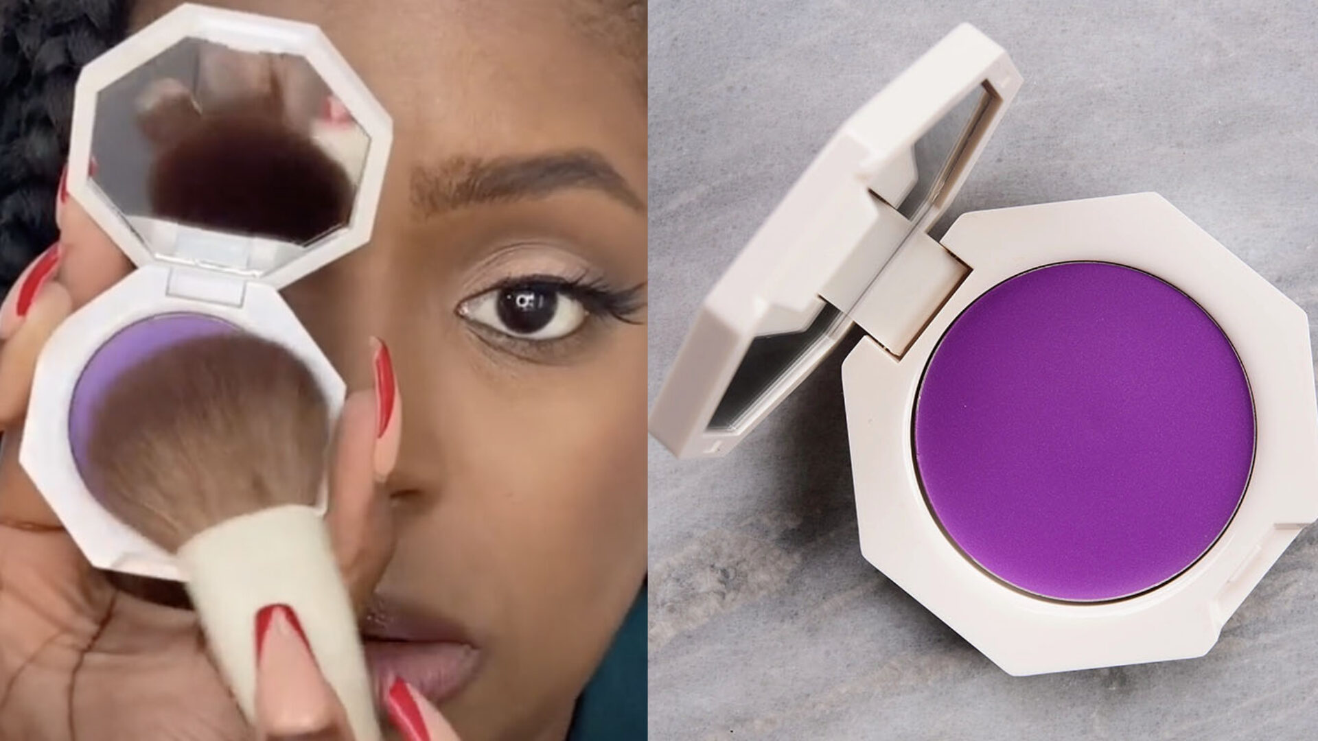 Purple Blush Is The Latest Trending Makeup Product We’re Obsessed With ✨