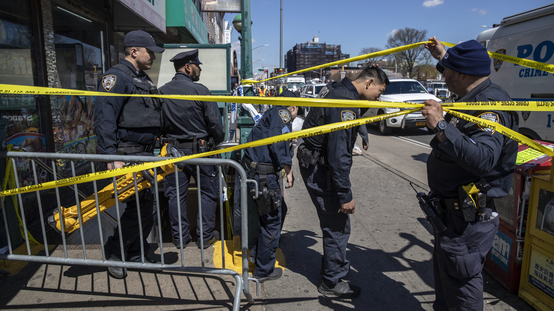 16 People Injured, 10 Shot, In Brooklyn Subway Station Shooting