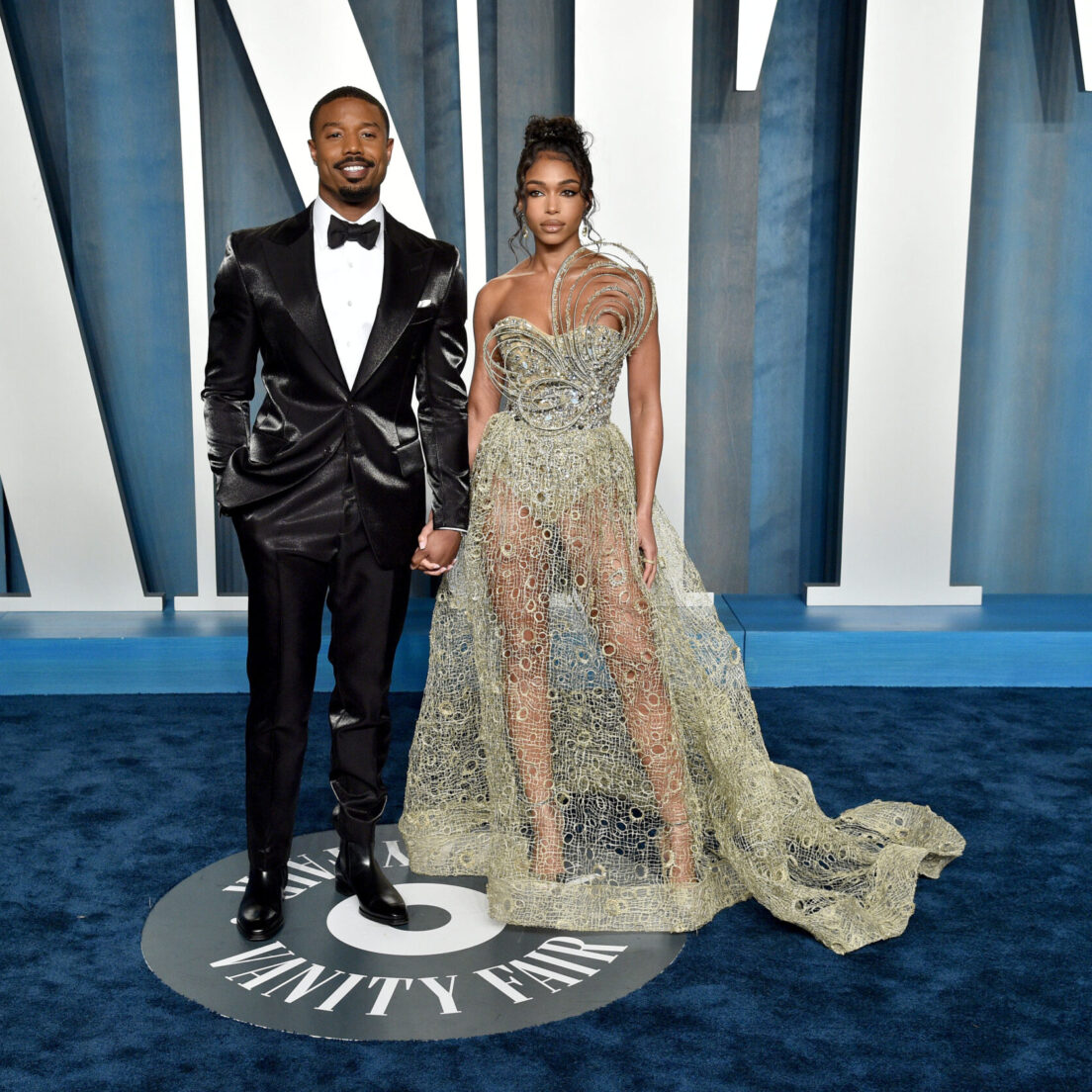 Michael B Jordan and Lori Harvey make their red carpet debut at