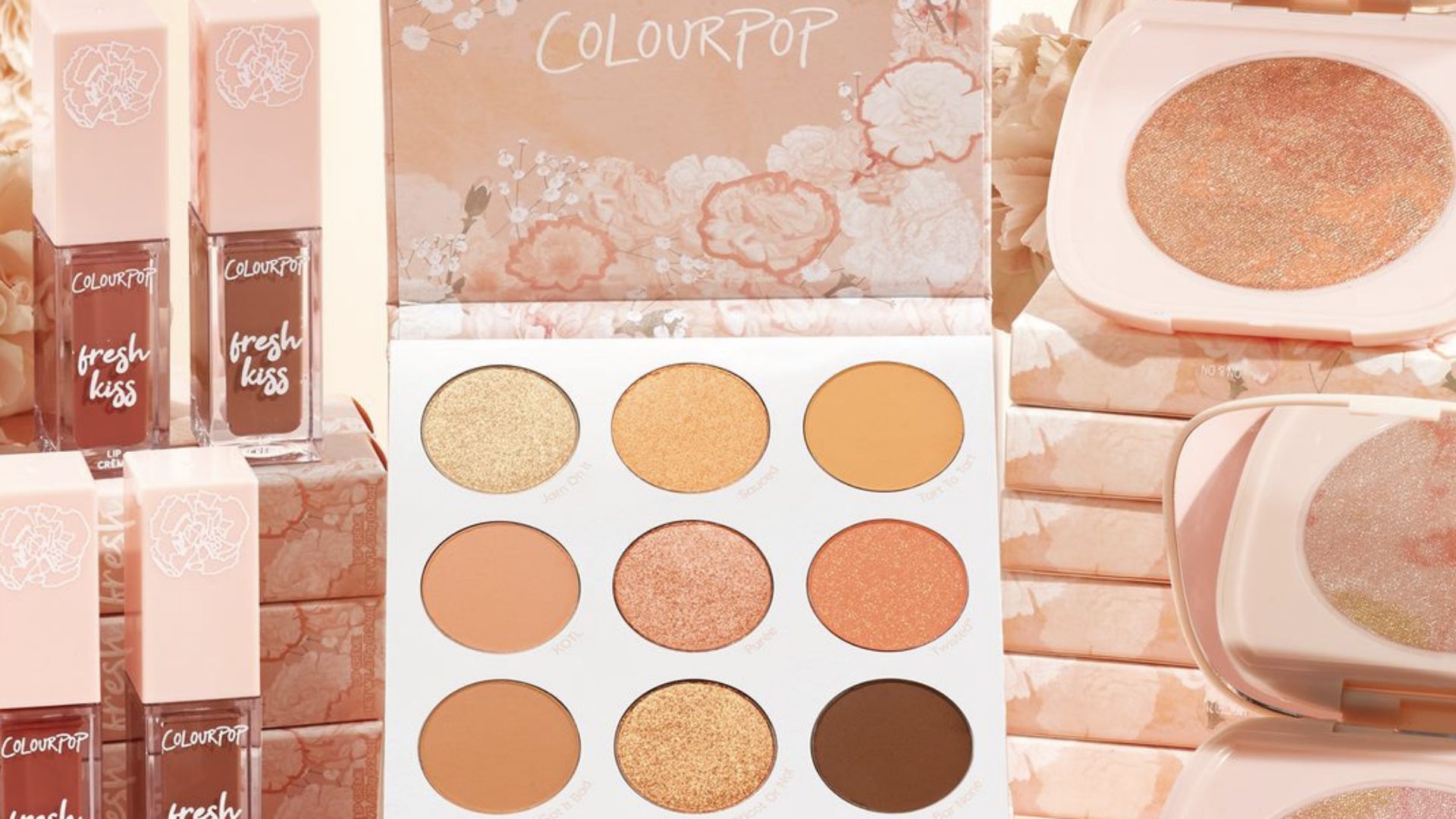 ColourPop's New 'Apricot Me Not' Collection Is Perfect For Soft Glam
