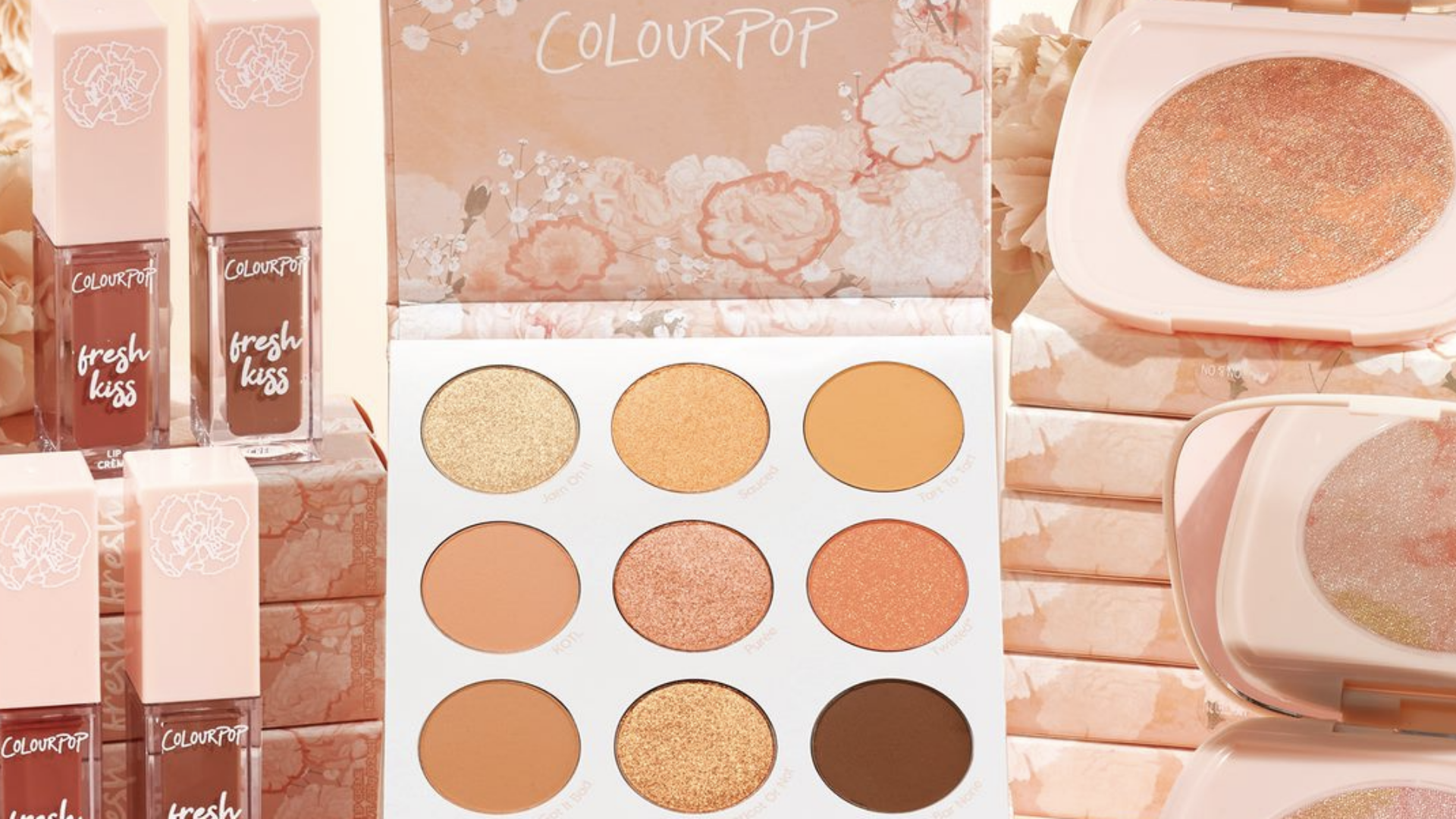 ColourPop’s New ‘Apricot Me Not’ Collection Is Perfect For Any Soft Glam Look