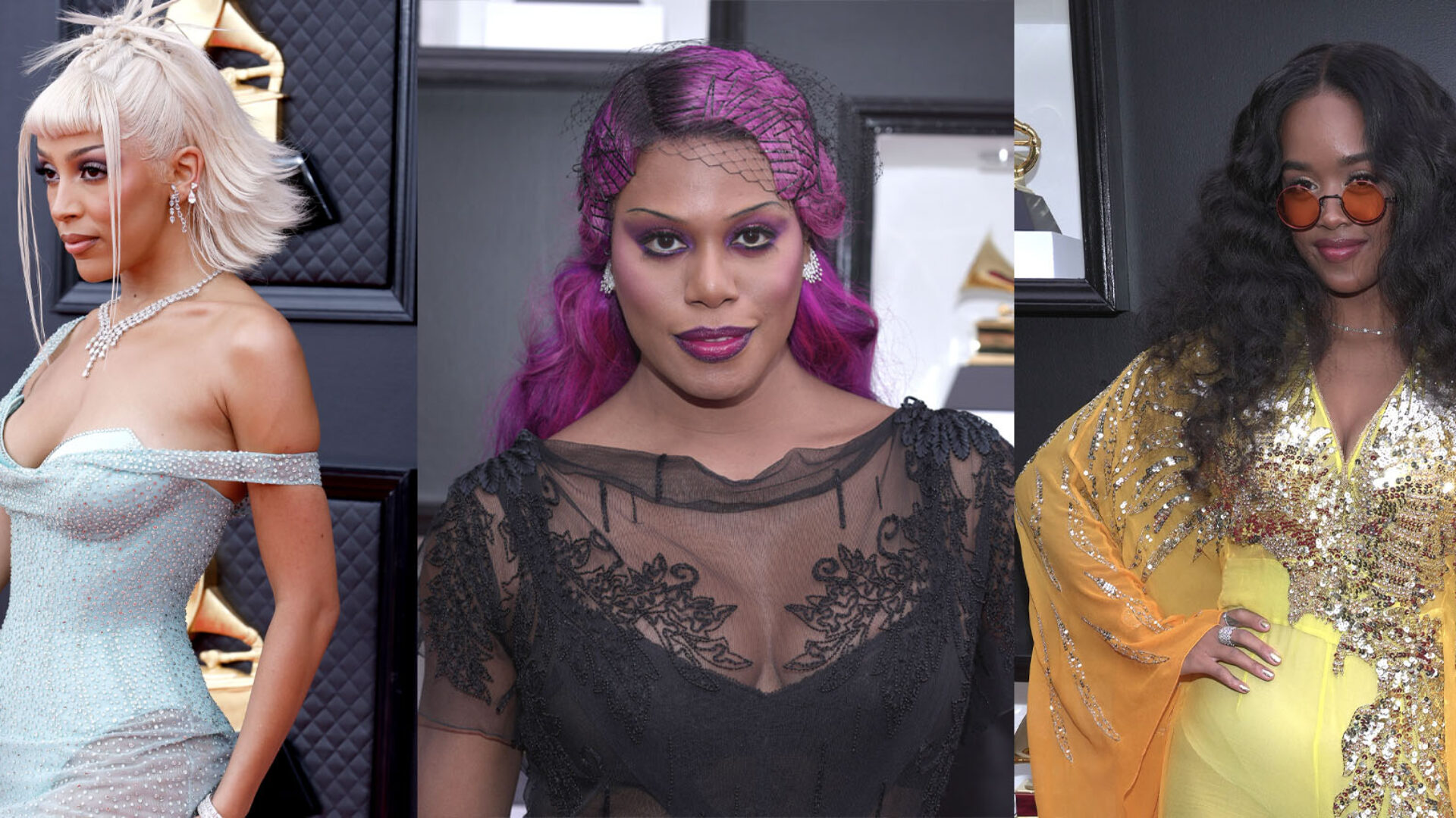 Our Favorite Beauty And Fashion Moments From The 2022 Grammy Awards