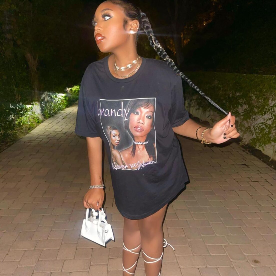 Brandy’s Daughter, Sy’Rai, Pays Homage To Her Mom With Her Style
