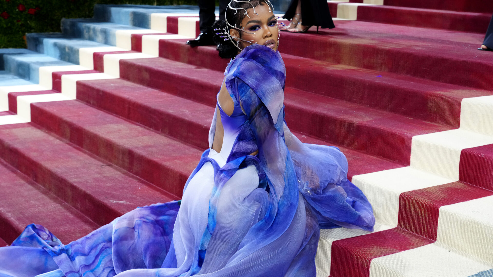 Teyana Taylor's 'Gilded Galaxy' MET Gala Look Was Out Of This World