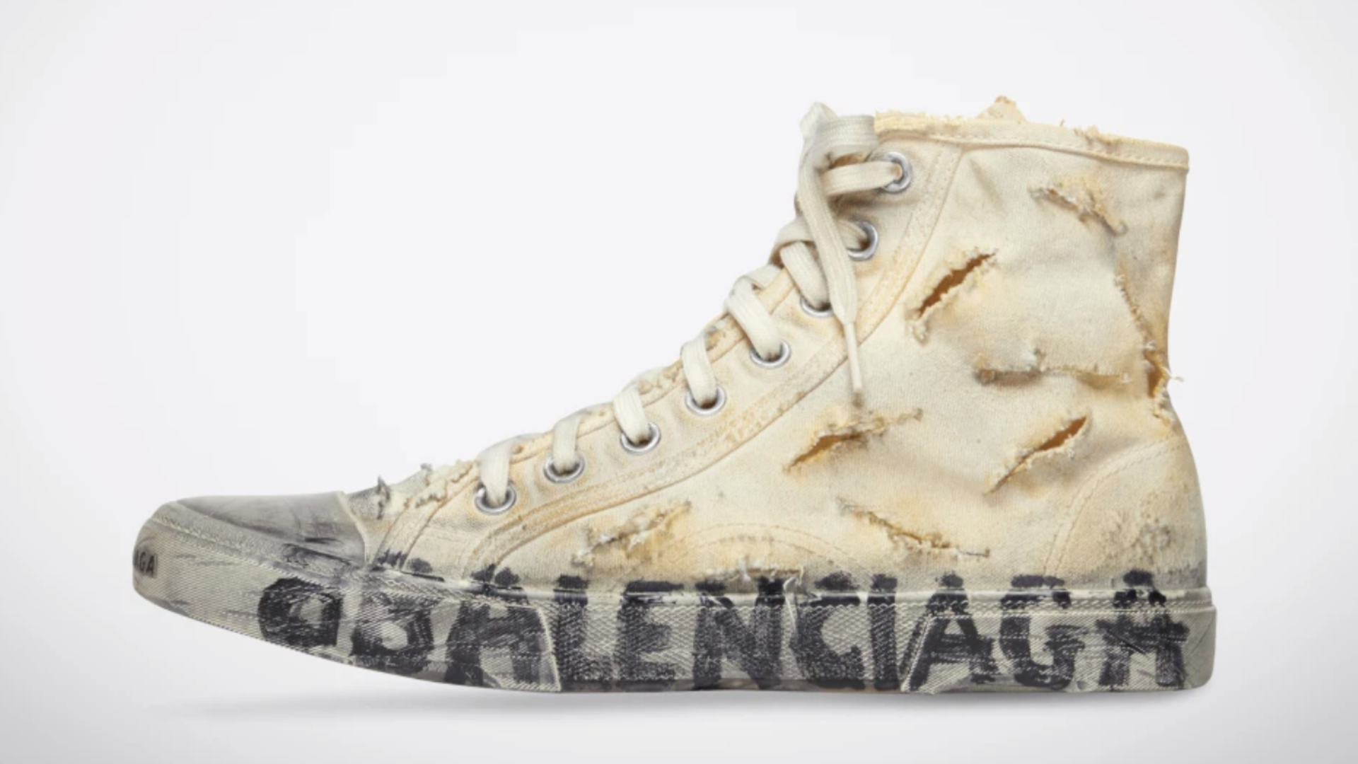 Balenciaga Is Selling Destroyed Sneakers For $1,850