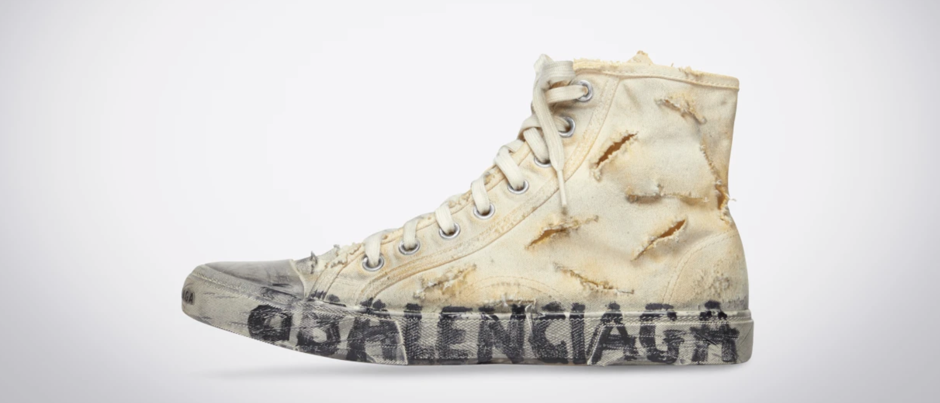 Balenciaga Is Selling Destroyed Sneakers For $1,850