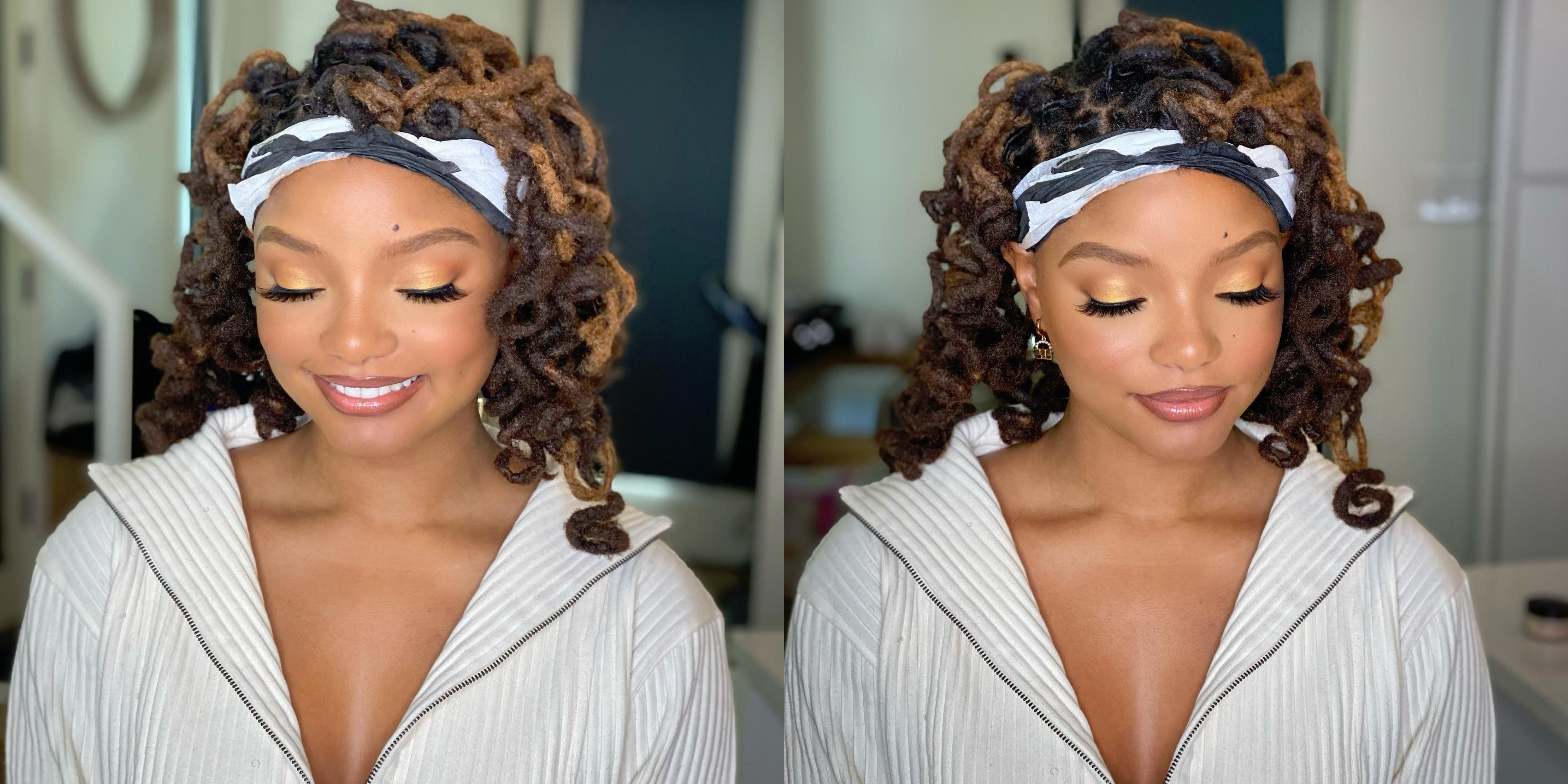 Halle Bailey Used This Instagram-Famous Makeup Brand On The Set Of ‘The Color Purple’