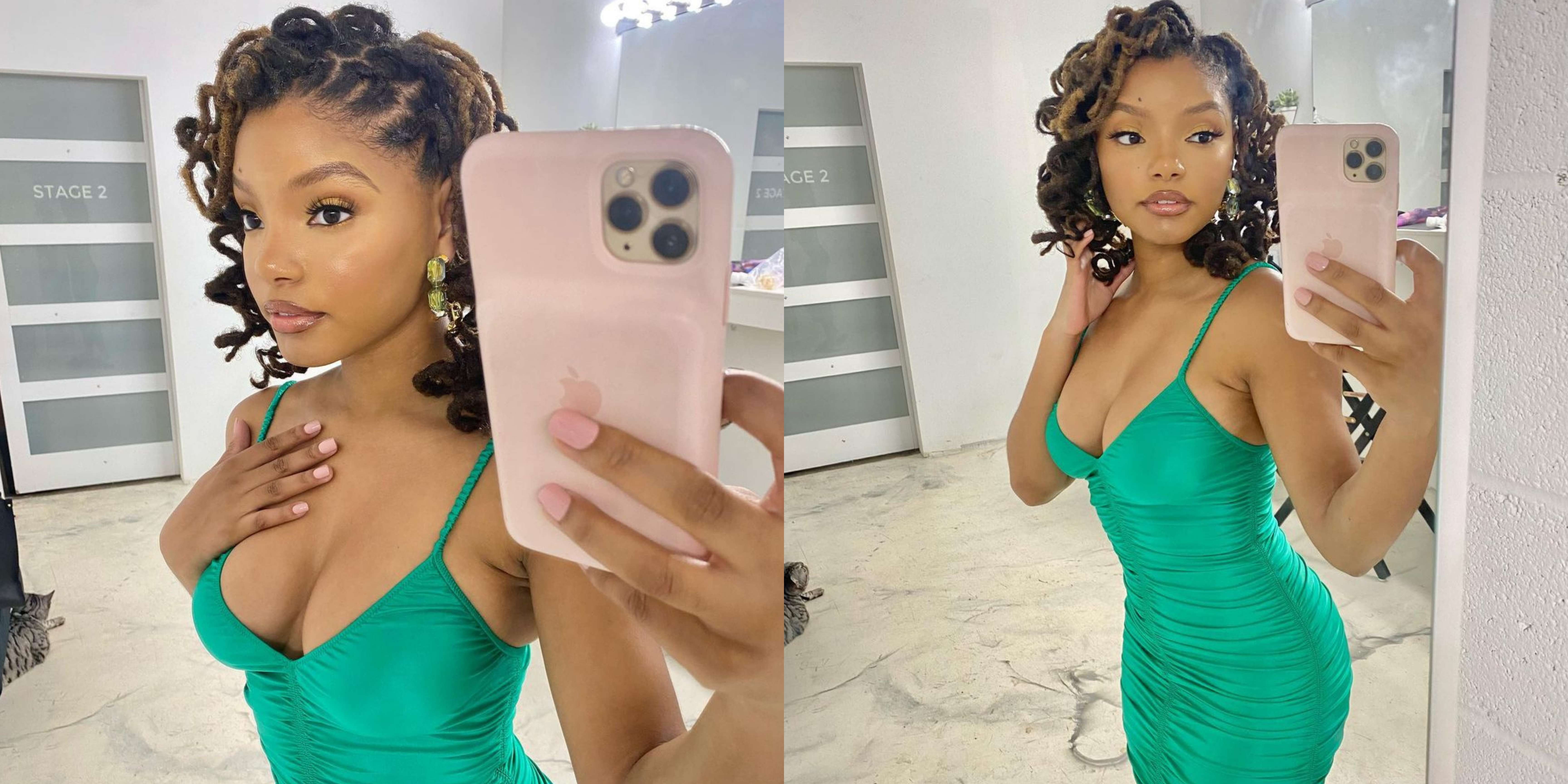 Halle Bailey Used This Instagram-Famous Makeup Brand On The Set Of ‘The Color Purple’