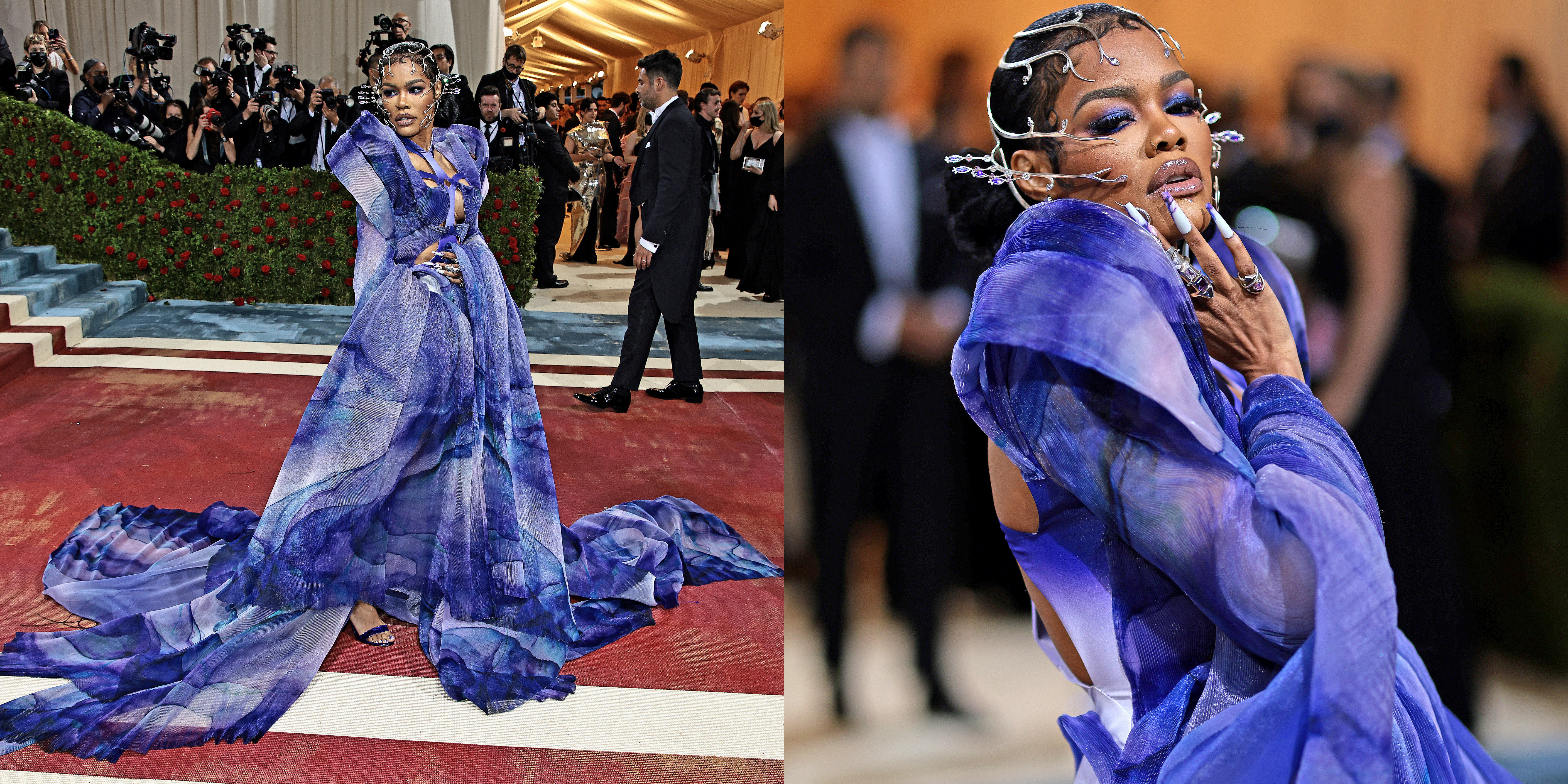Teyana Taylor Was Out Of This World With Her ‘Gilded Galaxy’ MET Gala Gown