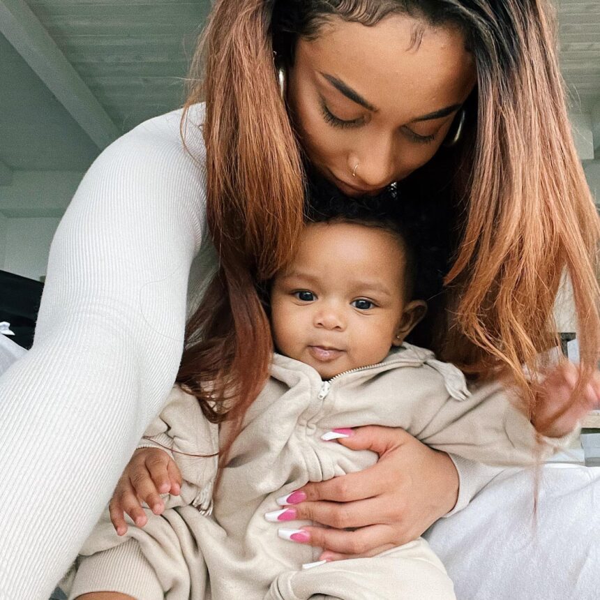 DaniLeigh Shares Sweet Moments Of Her Baby Girl For Mother's Day