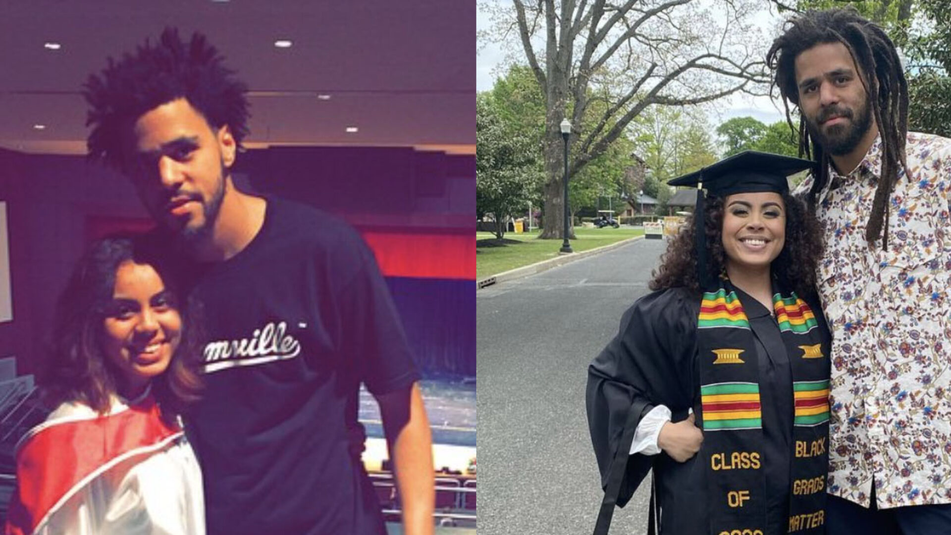 J. Cole Promised To Attend A Student’s High School Graduation If She Was Accepted To A 4-Year University. He Came To Her College Graduation, Too.