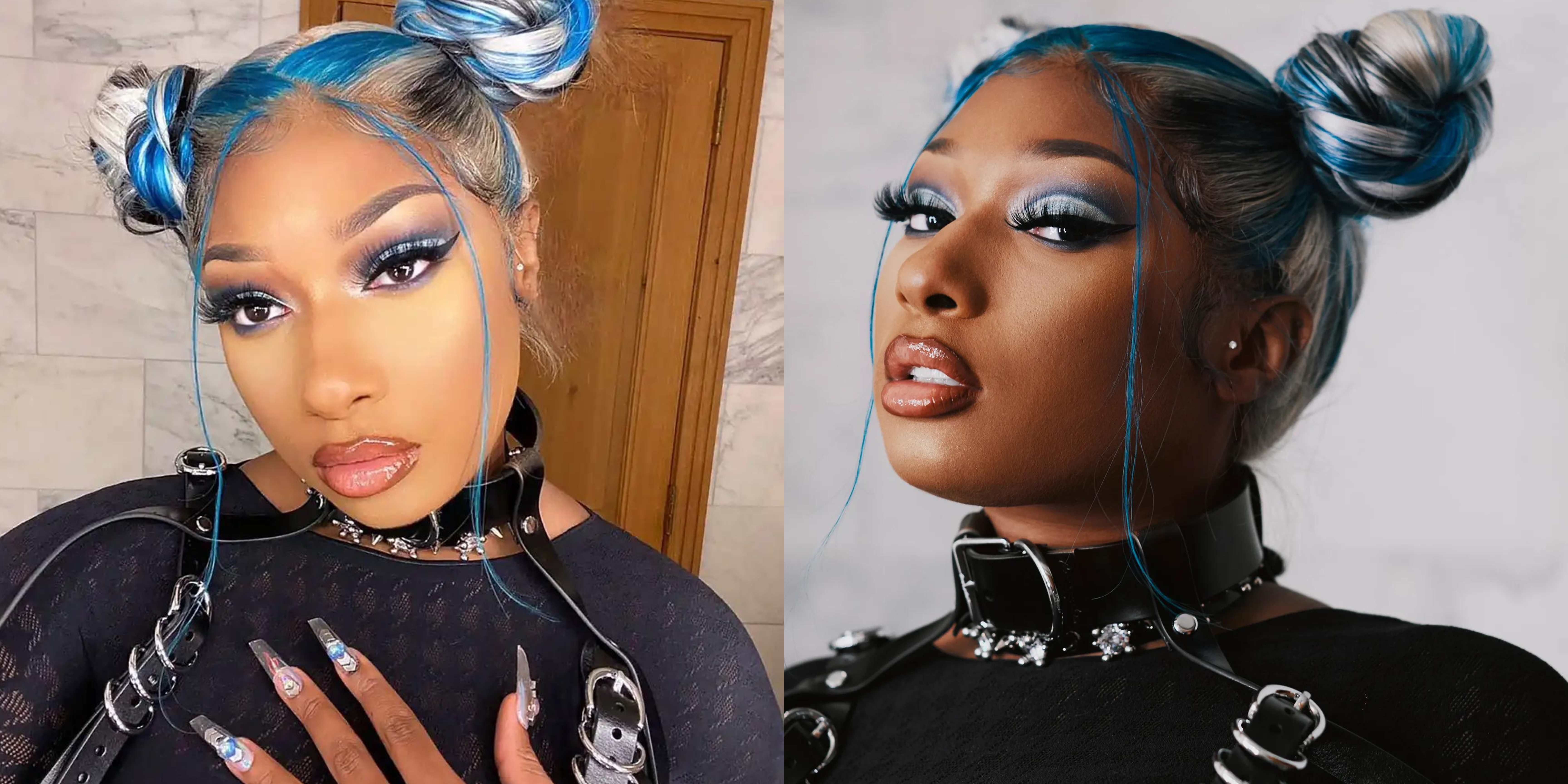 Megan Thee Stallion's Iridescent “Blueberry” Lips Only Cost $15 to