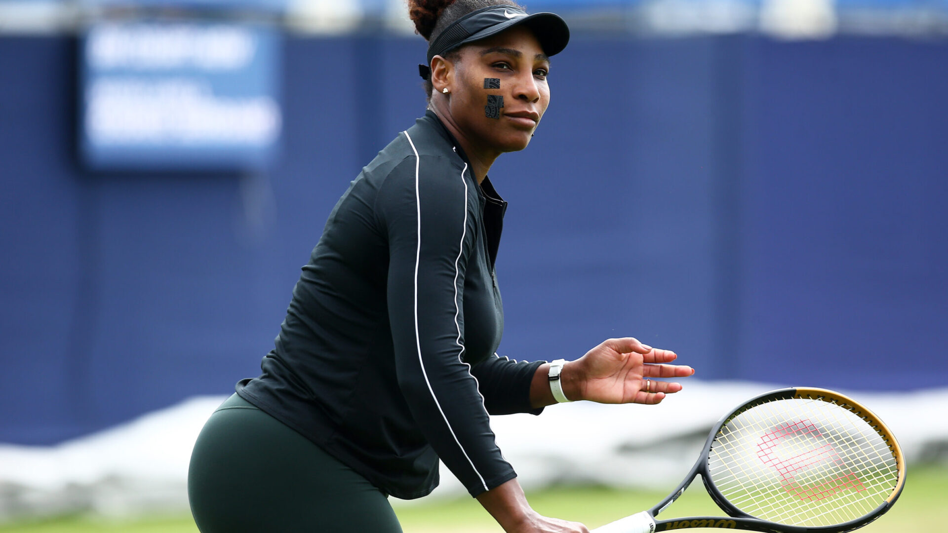 Serena Williams returns to tennis after year-long layoff with