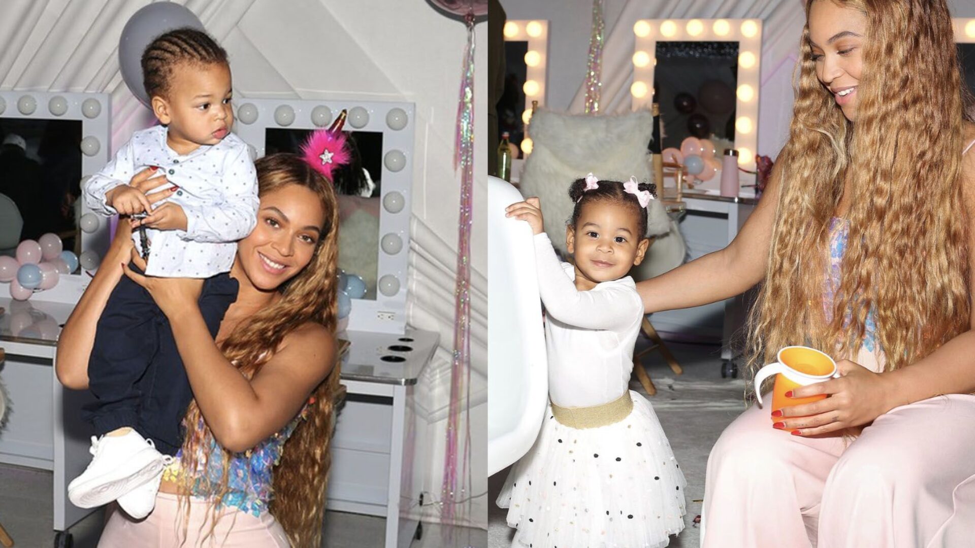 Precious Photos Of Beyoncé And JayZ's Twins, Rumi And Sir Carter