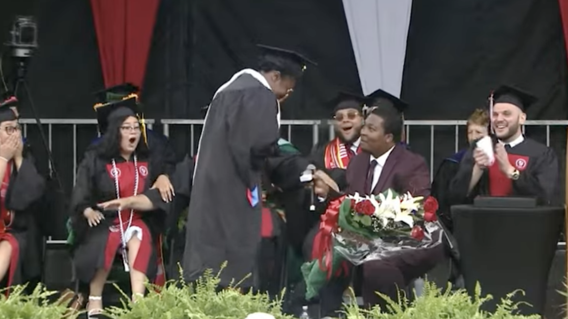 College Student Gets Surprise Proposal At Her Graduation From Longtime Boyfriend